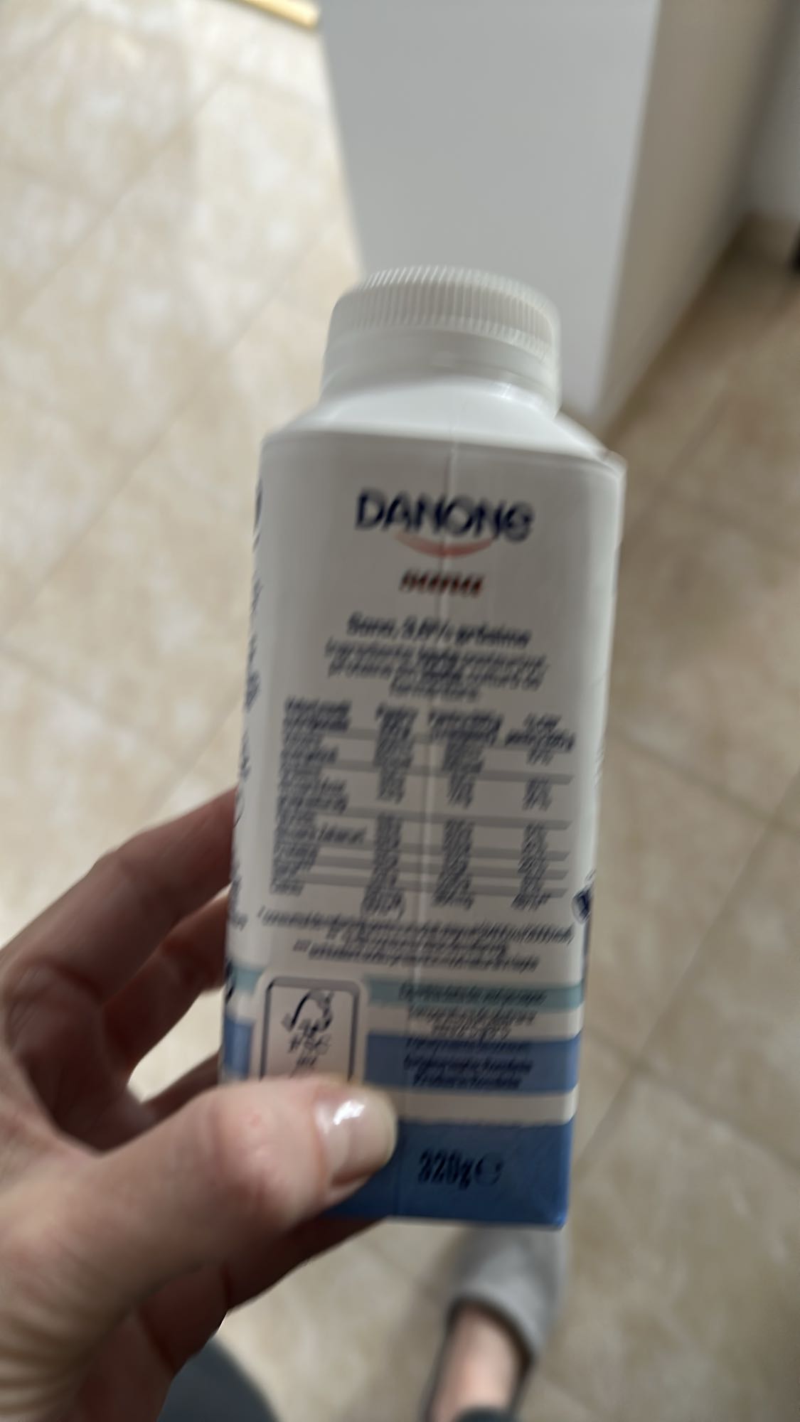 Iaurt Danone simplu