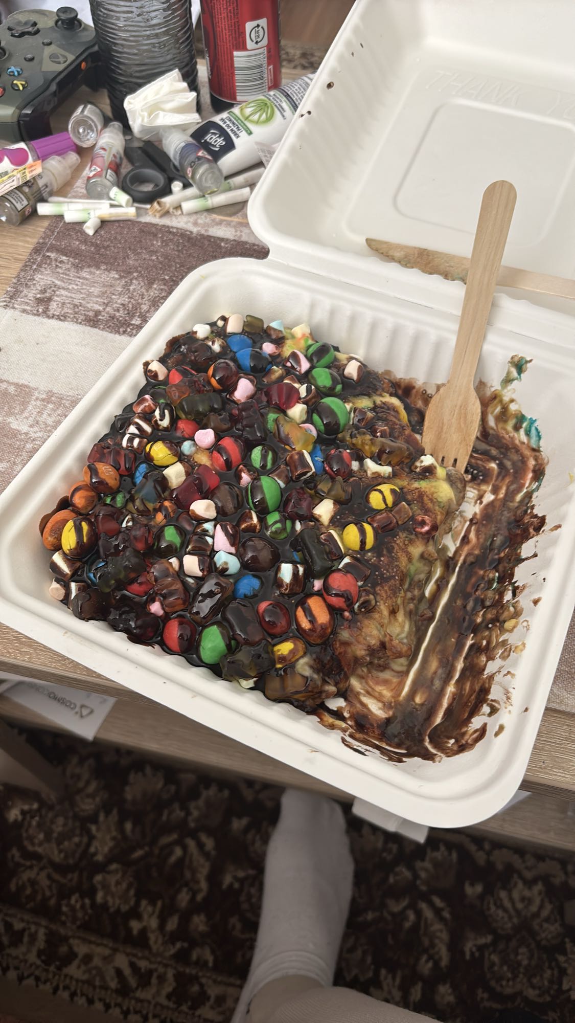 Csokis gofri édesség