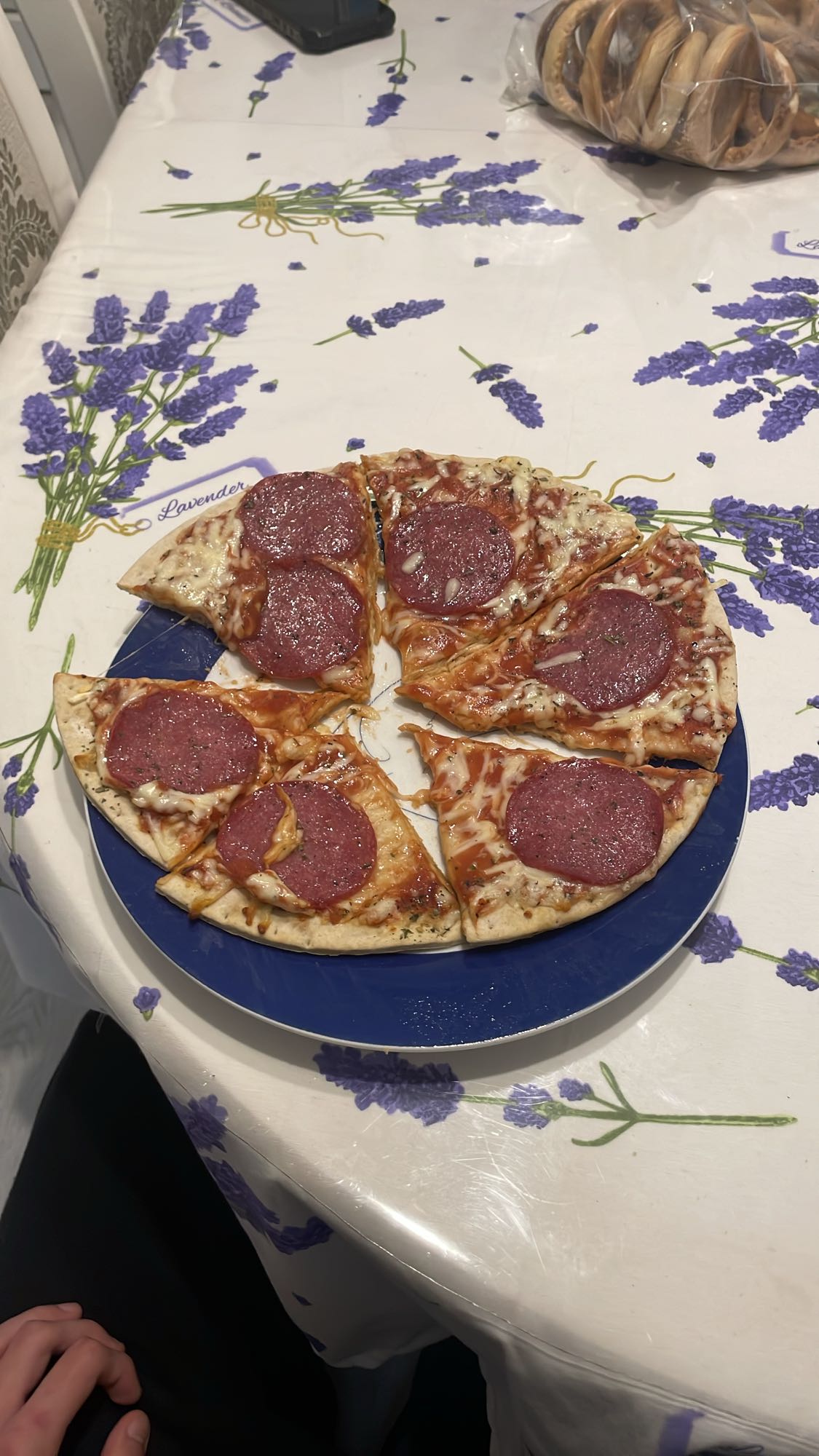 Pepperoni pizza