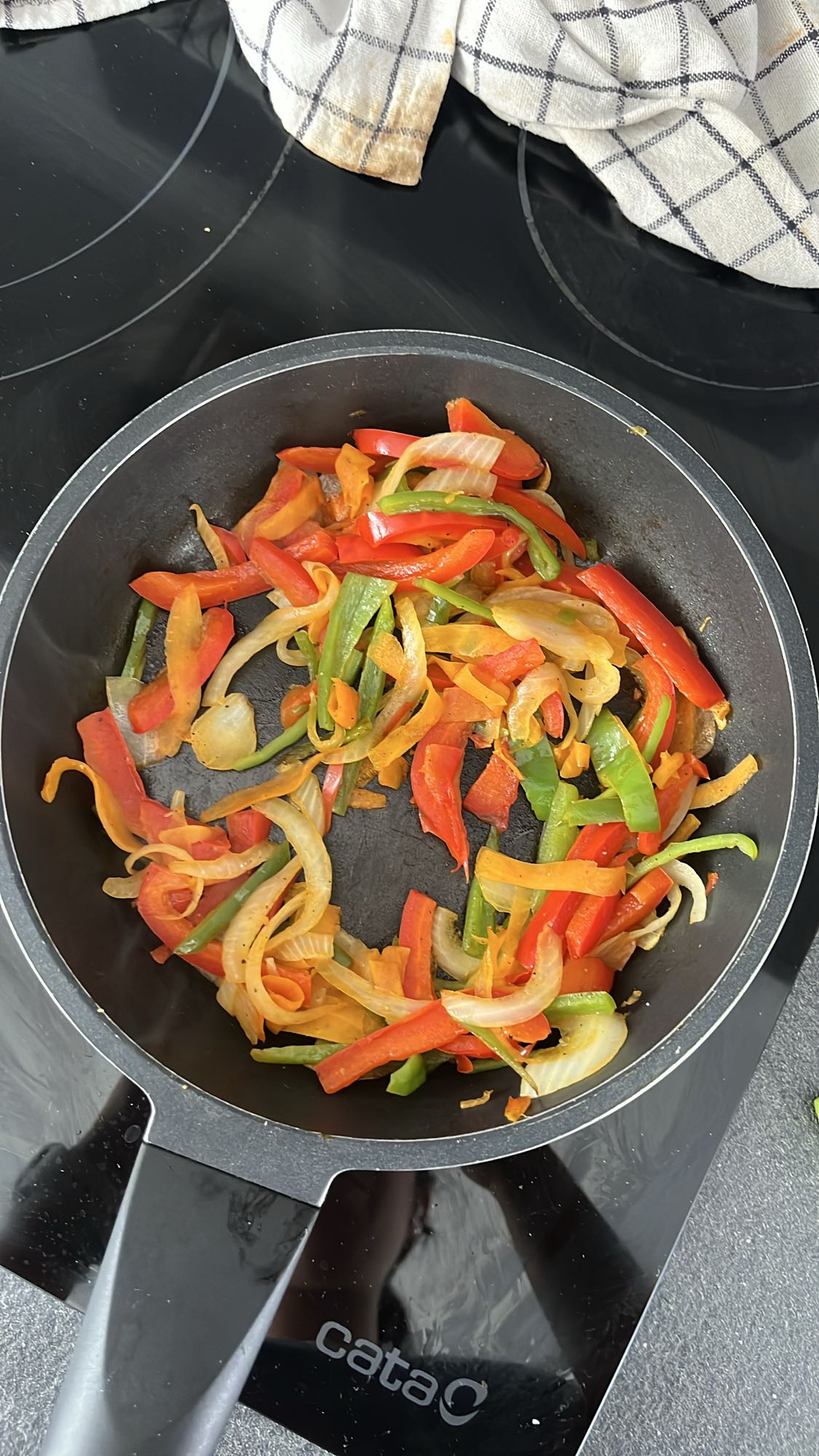 salteado de verduras