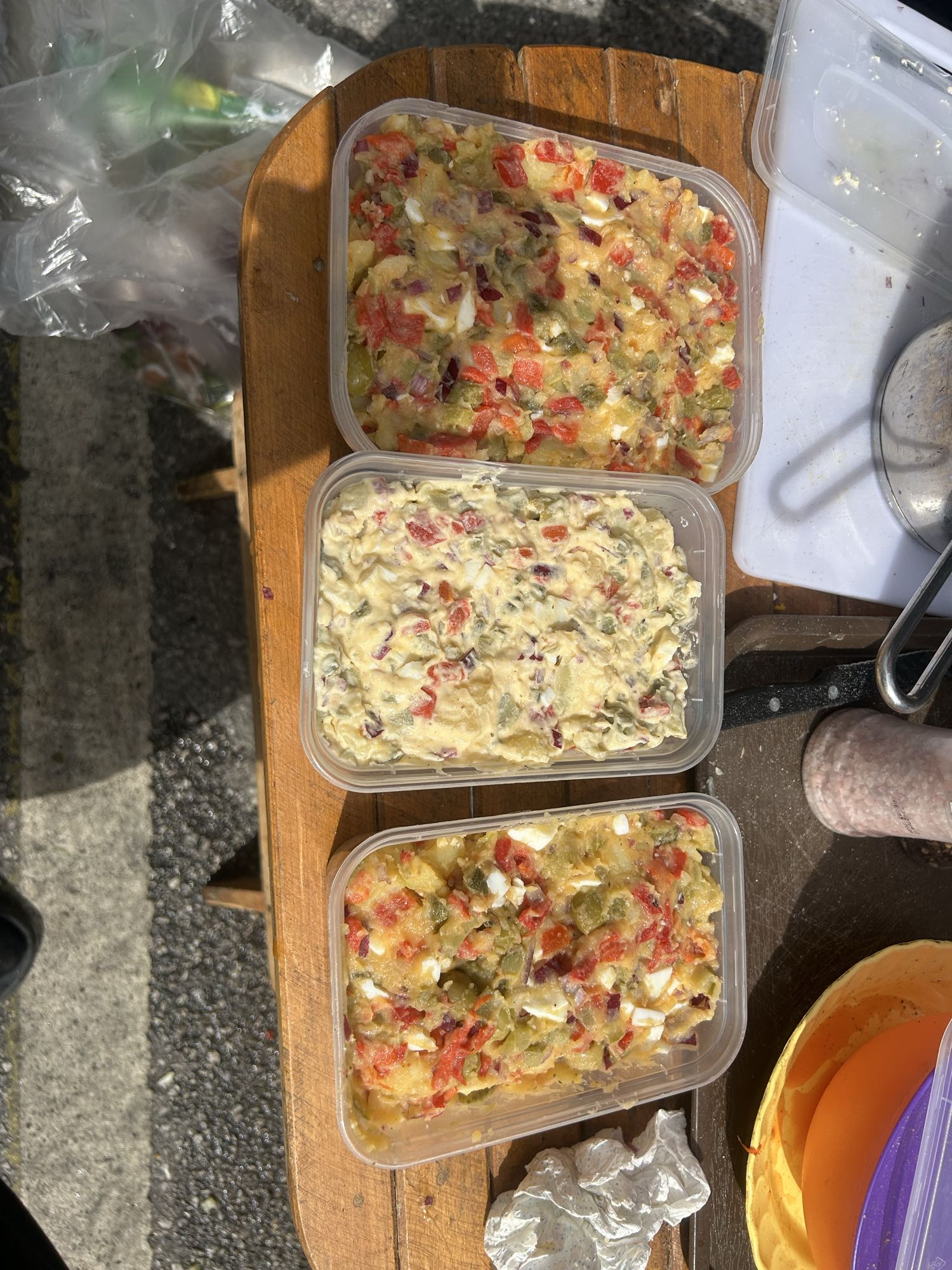 Salată de legume cu maioneză