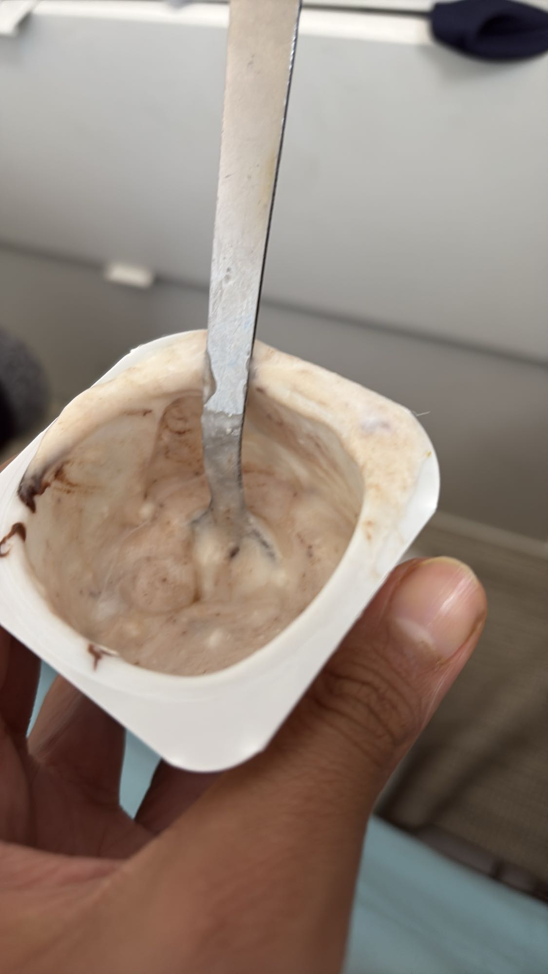 yogur de chocolate