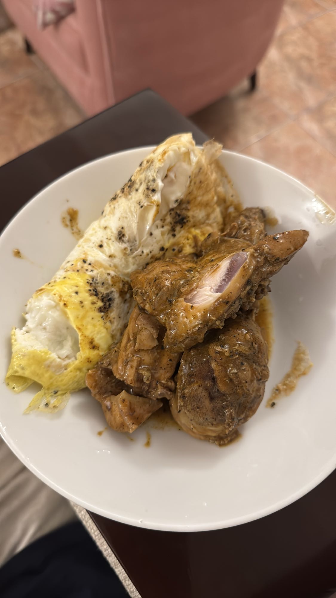 Chicken and Egg Plate