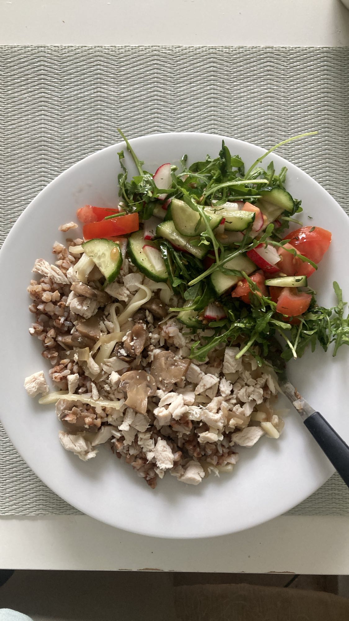 Chicken Buckwheat Salad