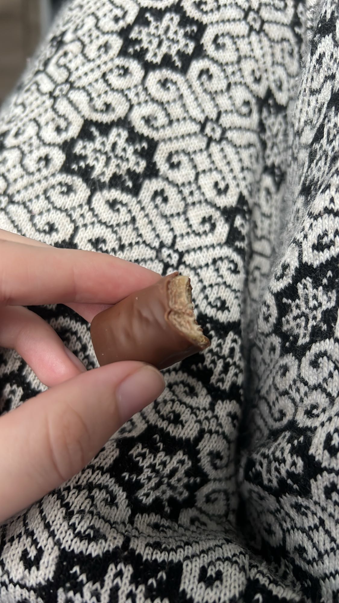 Chocolate wafer bite