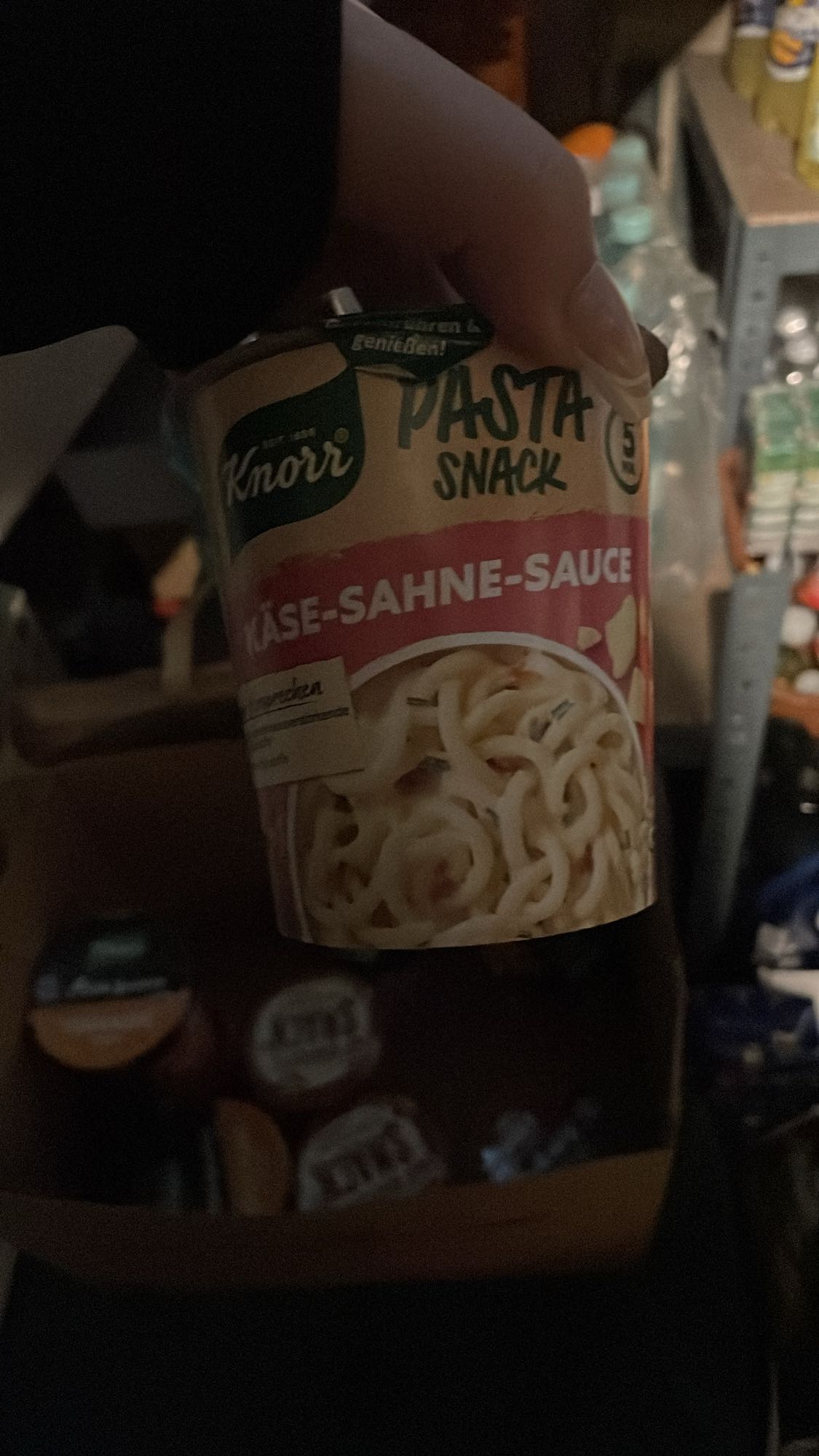 kaas-room pasta snack