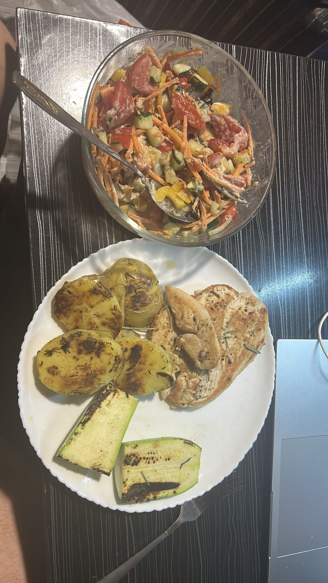 Grilled Chicken & Veggies