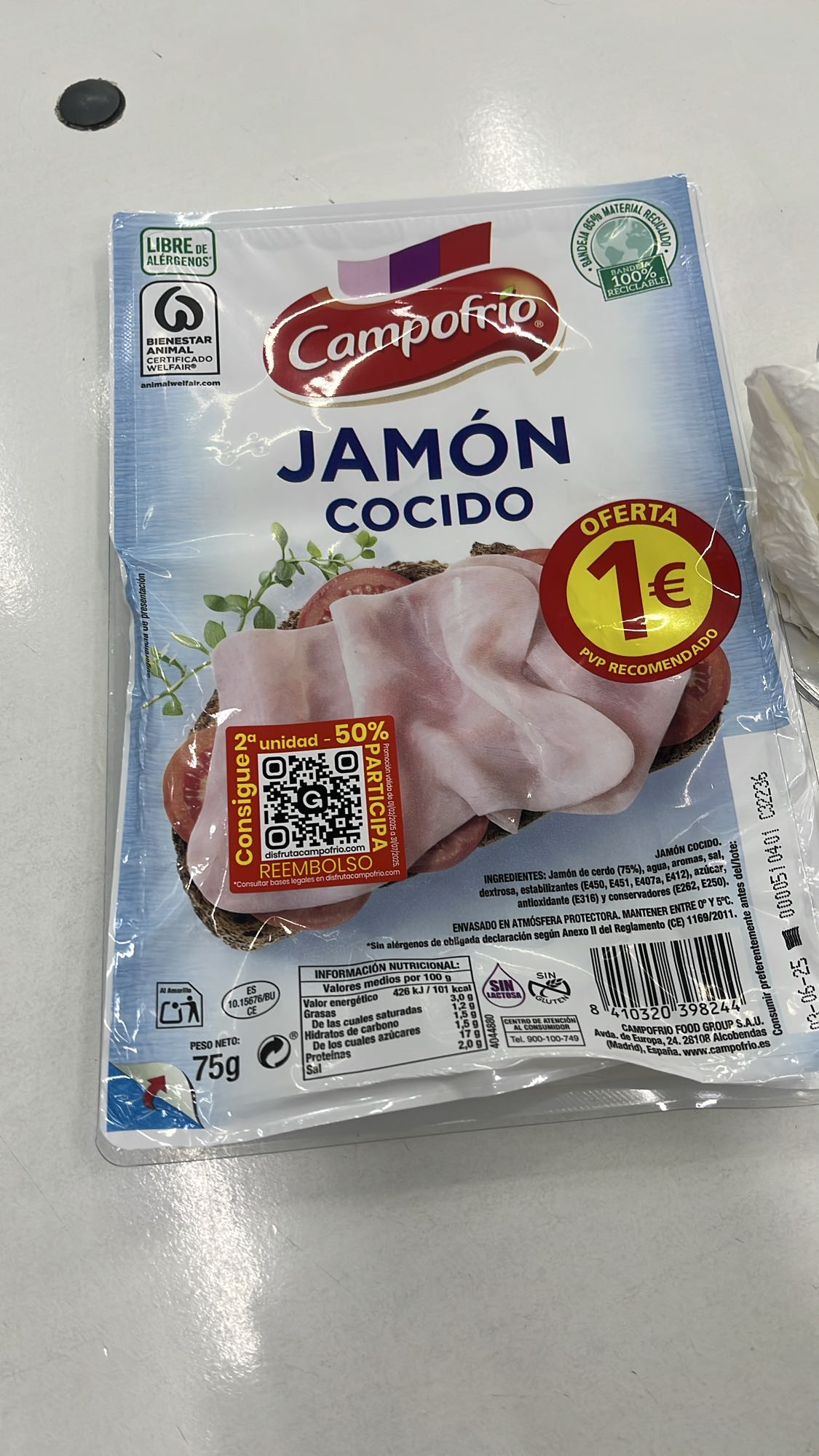Jamón cocido