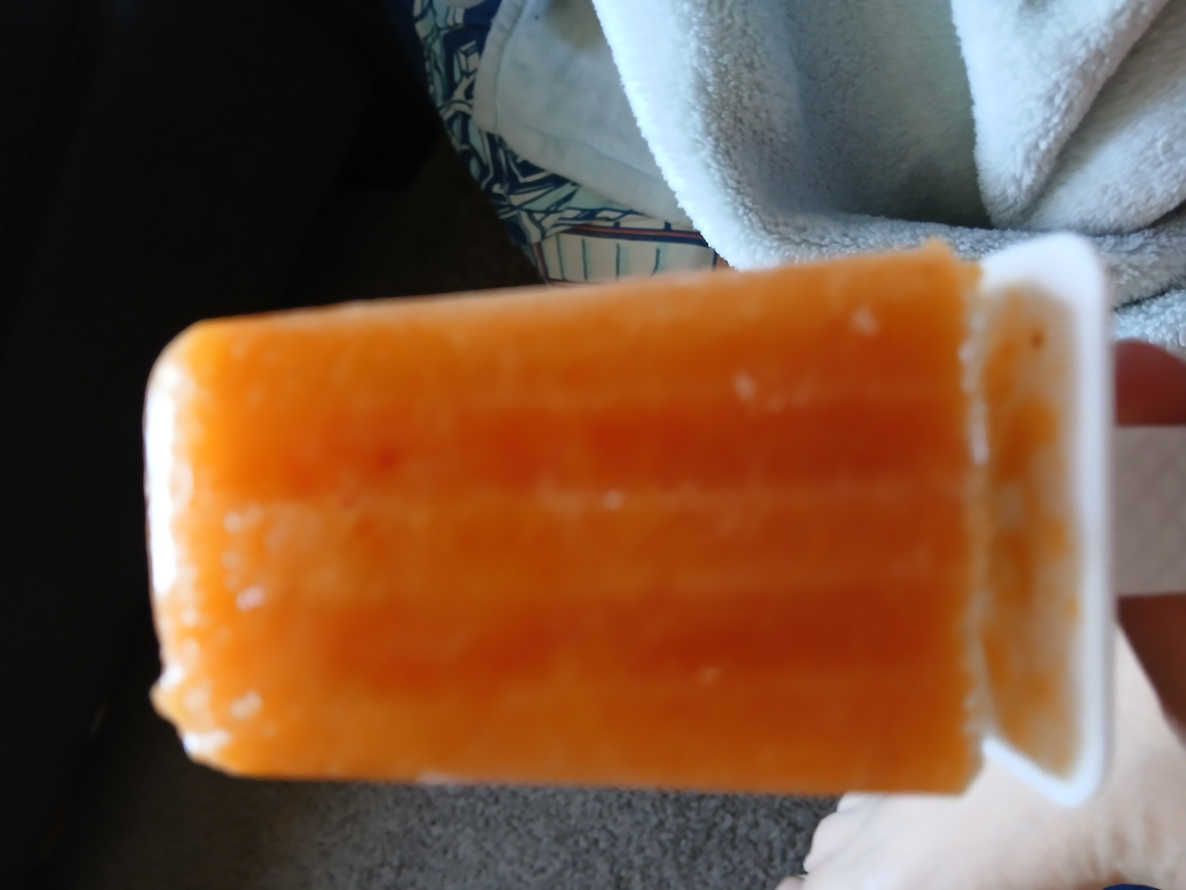 Orange popsicle