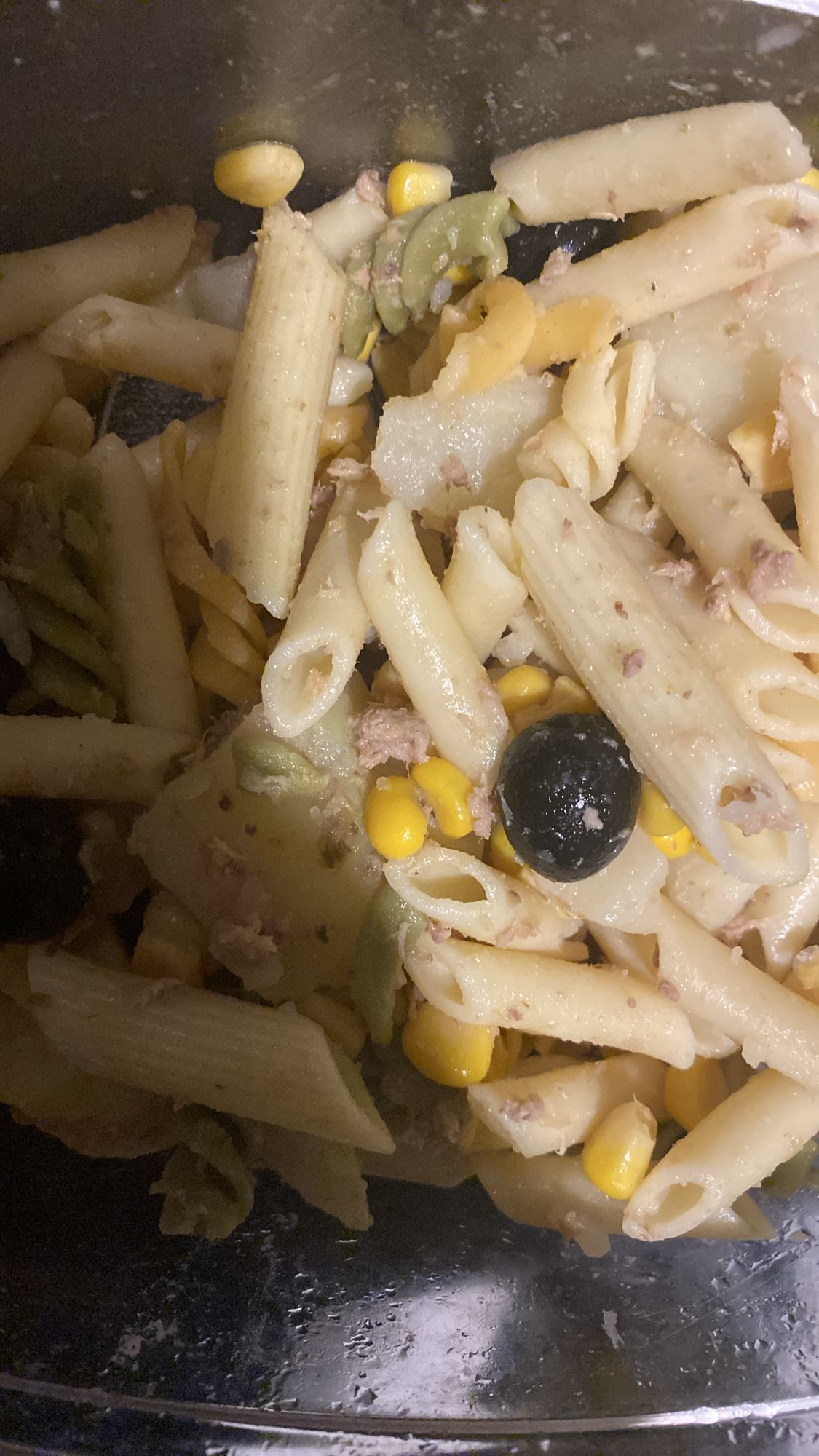 ensalada de pasta fría