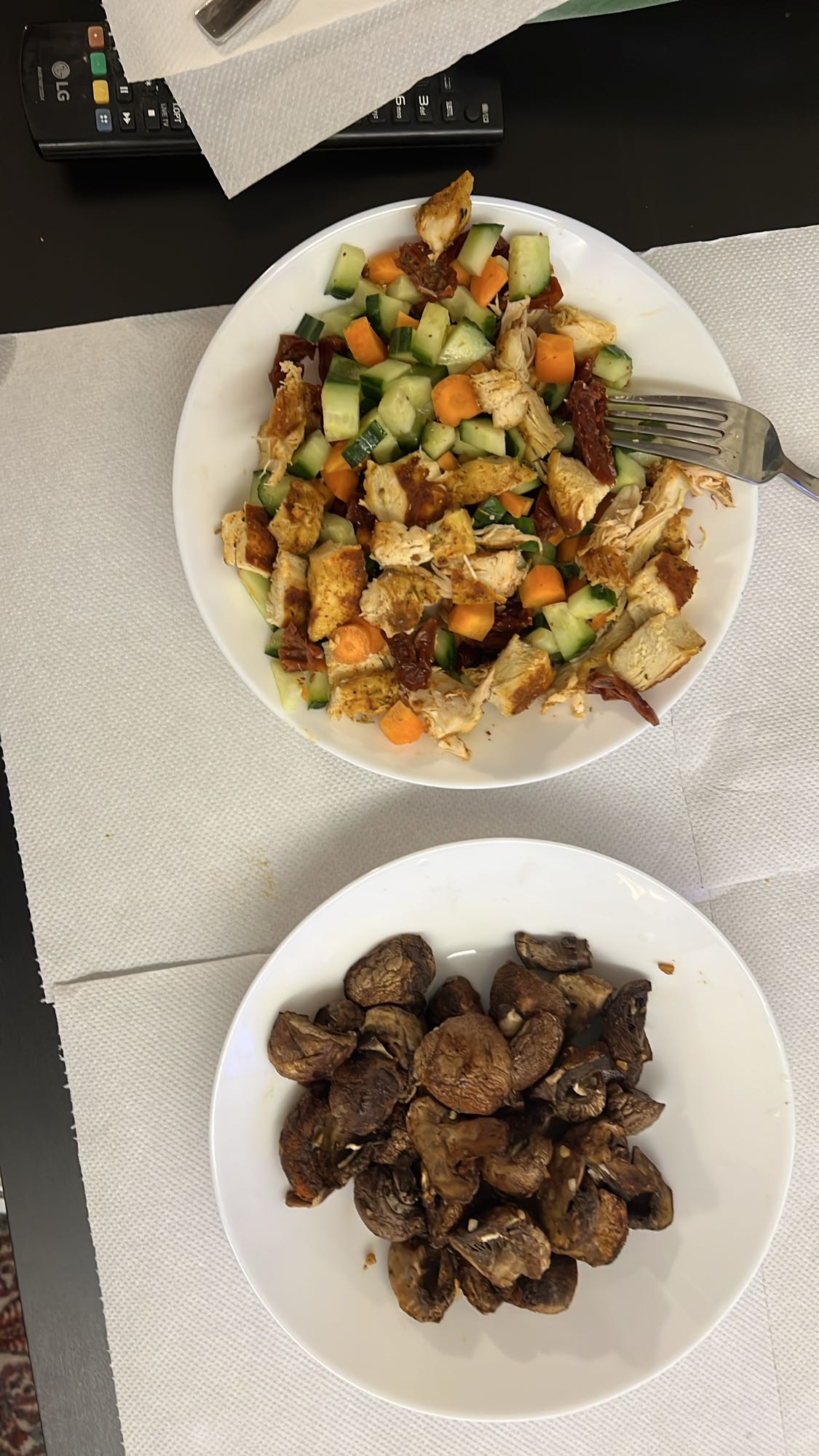 σαλάτα με κοτόπουλο