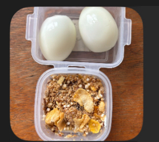 huevos y granola