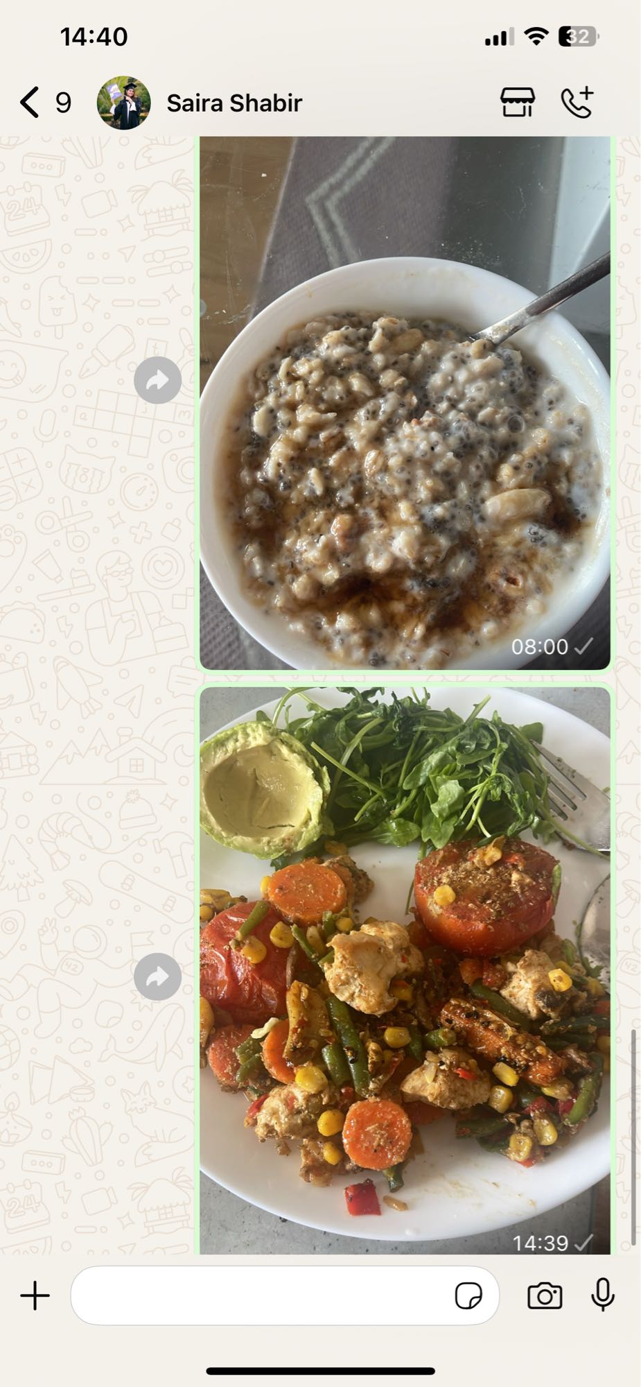 Oats and Veggie Chicken