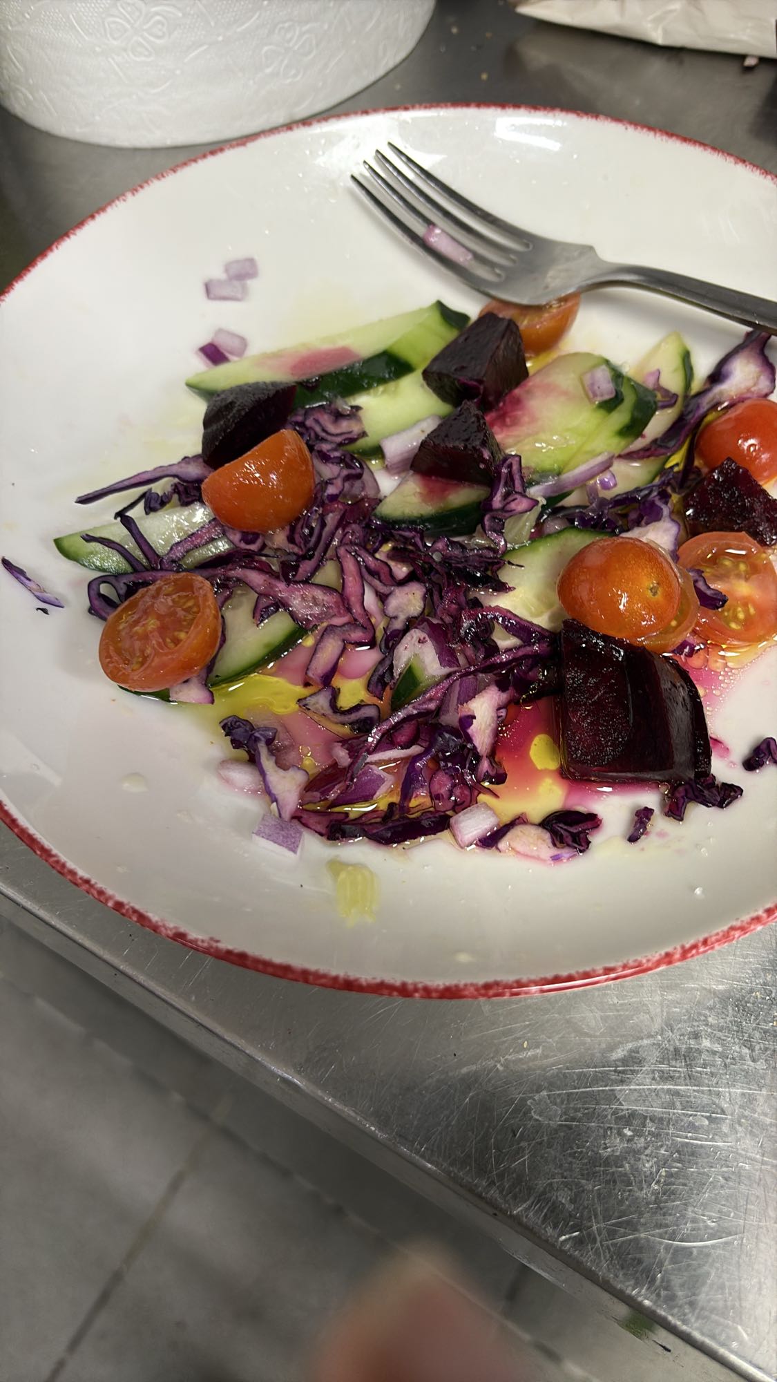 ensalada de vegetales