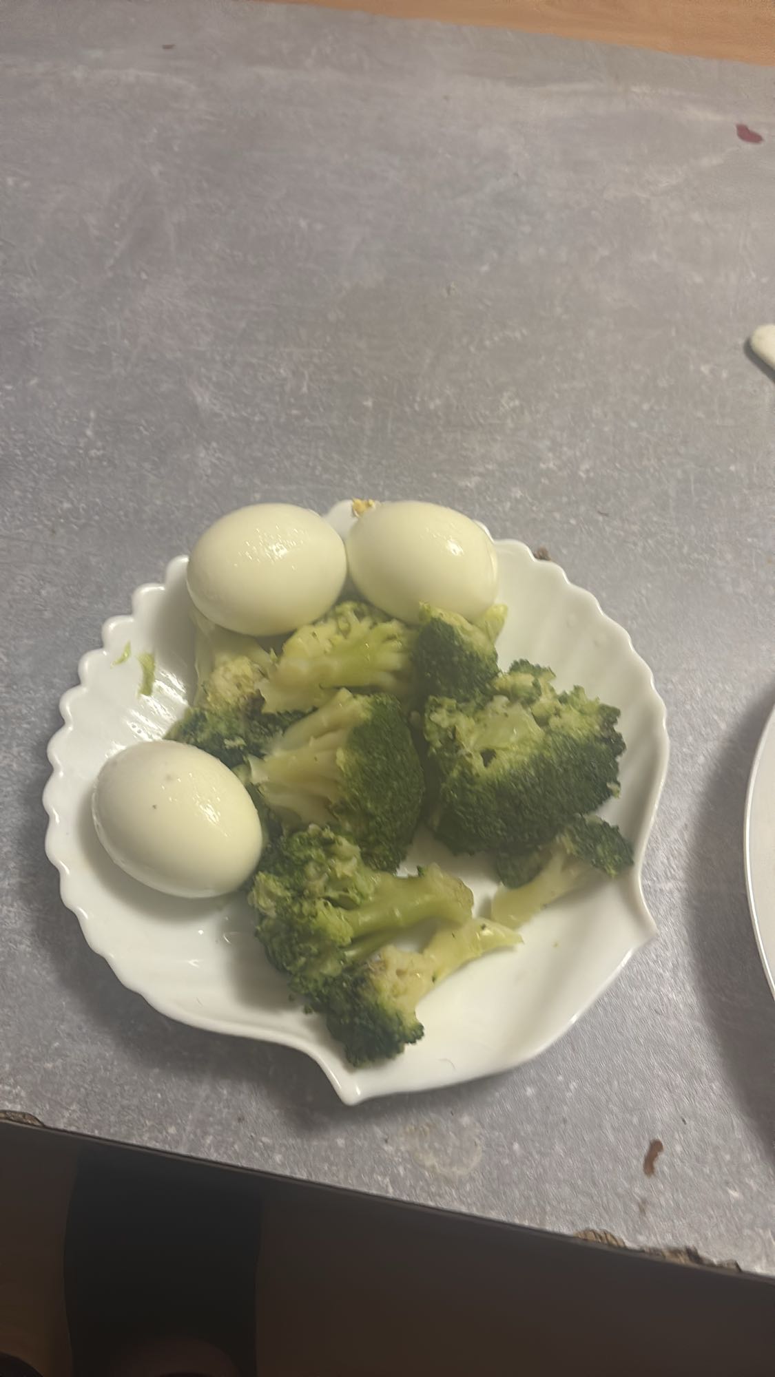 Eggs and Broccoli Plate
