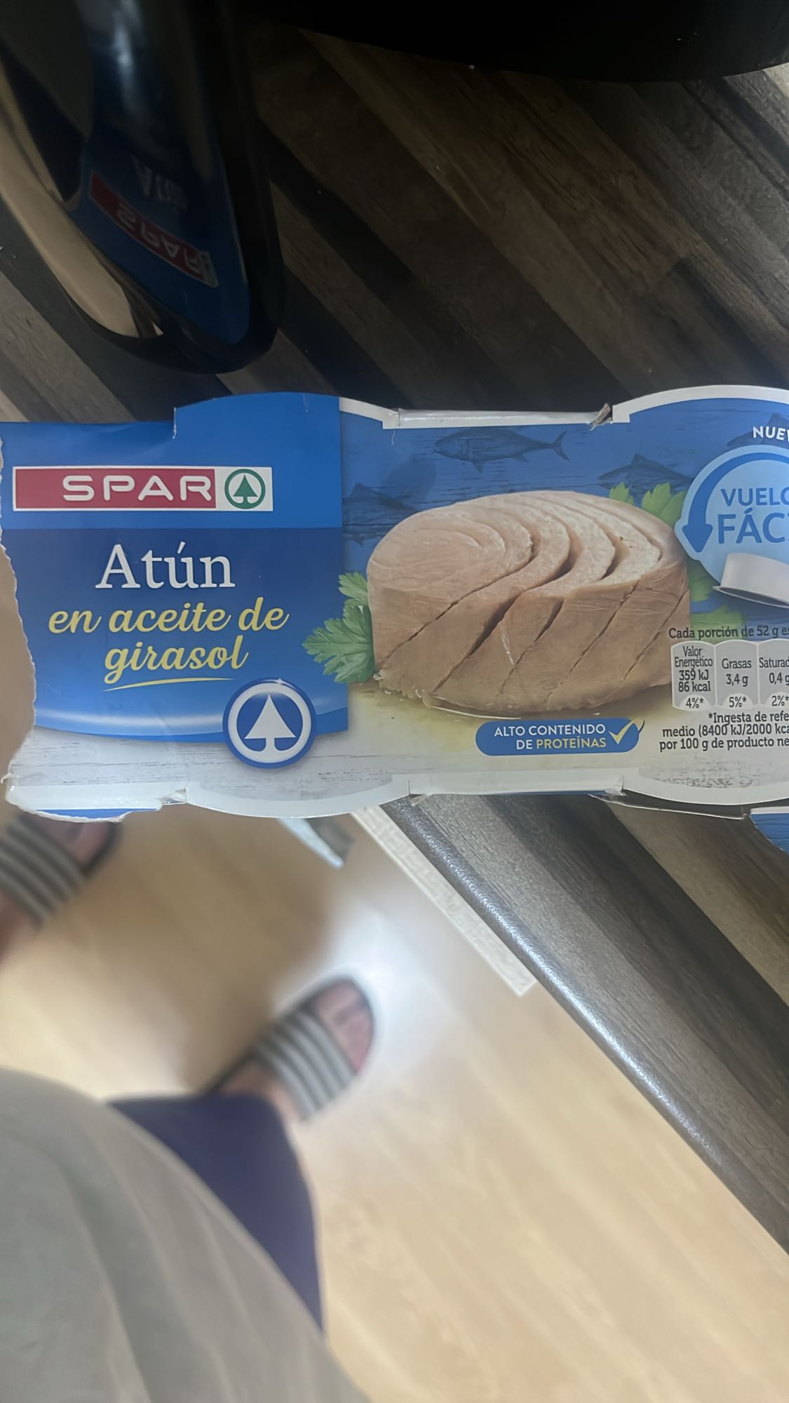 Atún en aceite girasol