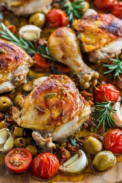 Baked Chicken with Veggies