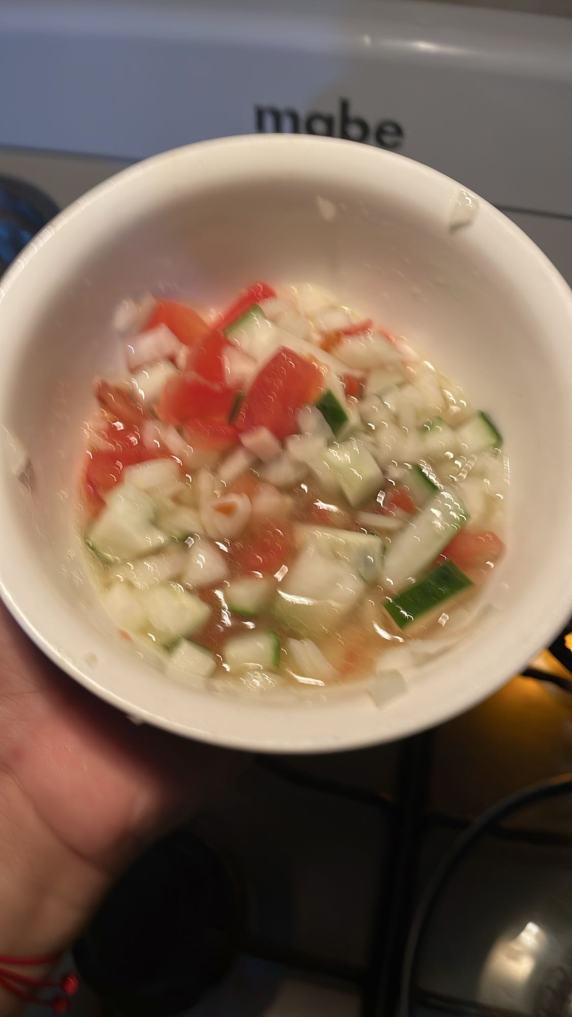 Fresh veggie salad