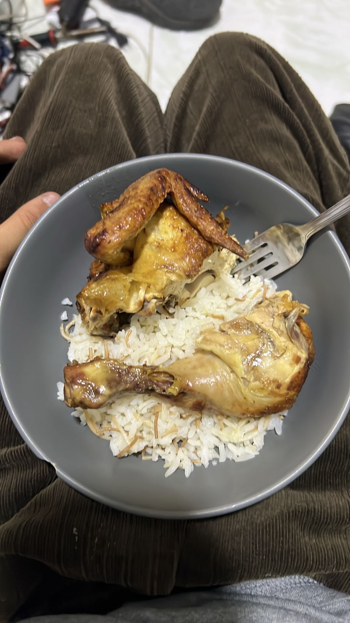 pollo con arroz
