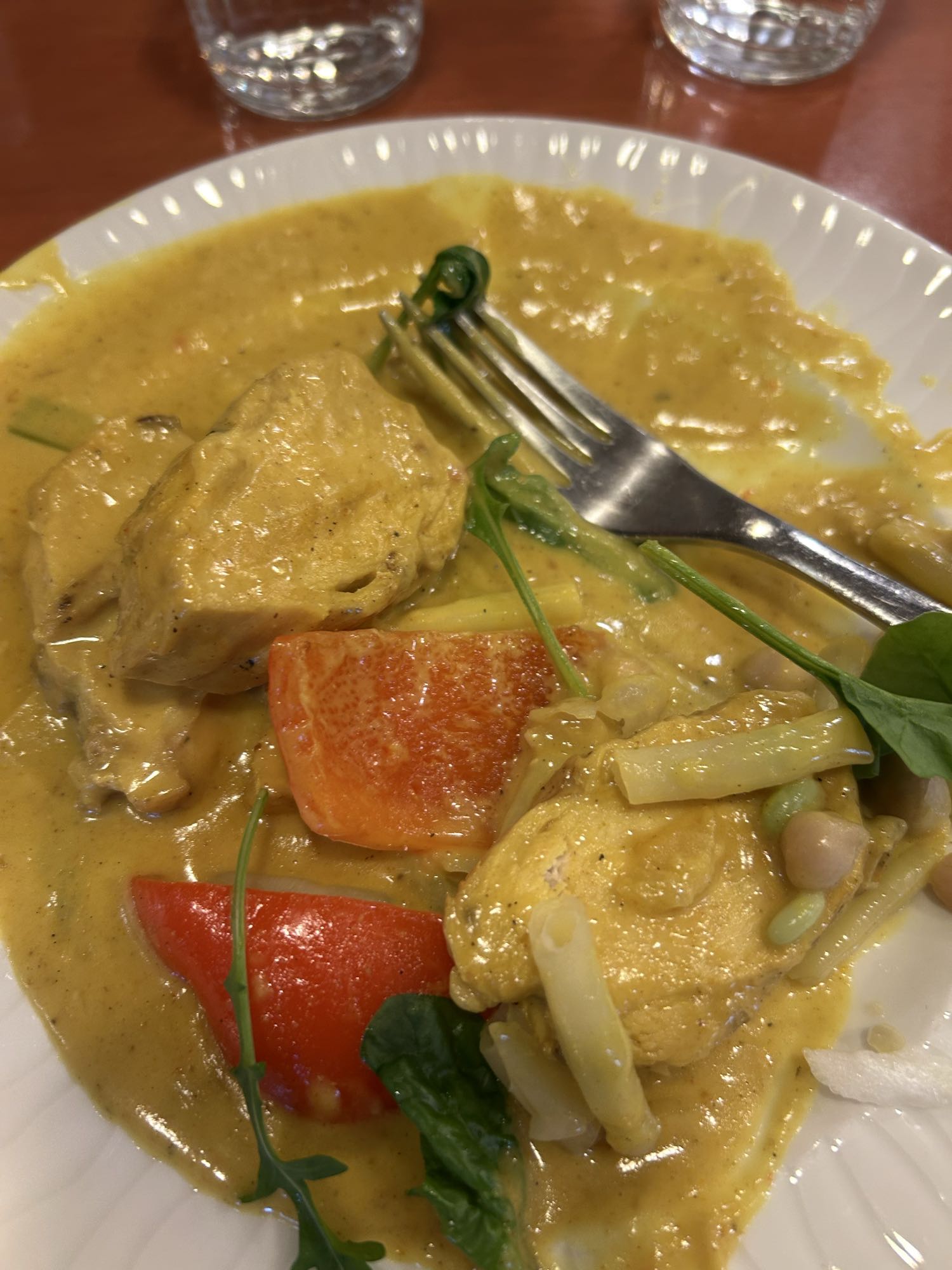 Kycklinggryta med grönsaker