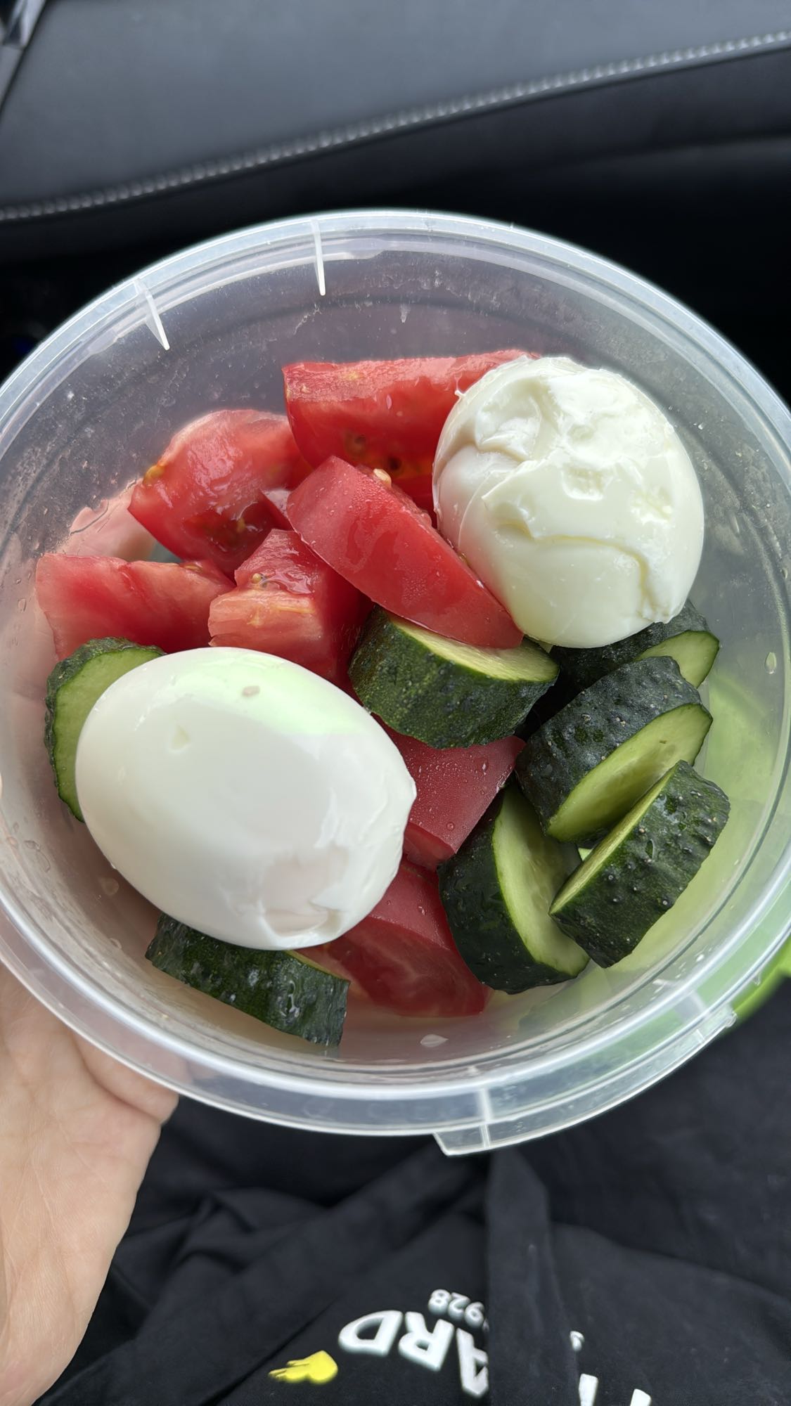 Яйца с овощами