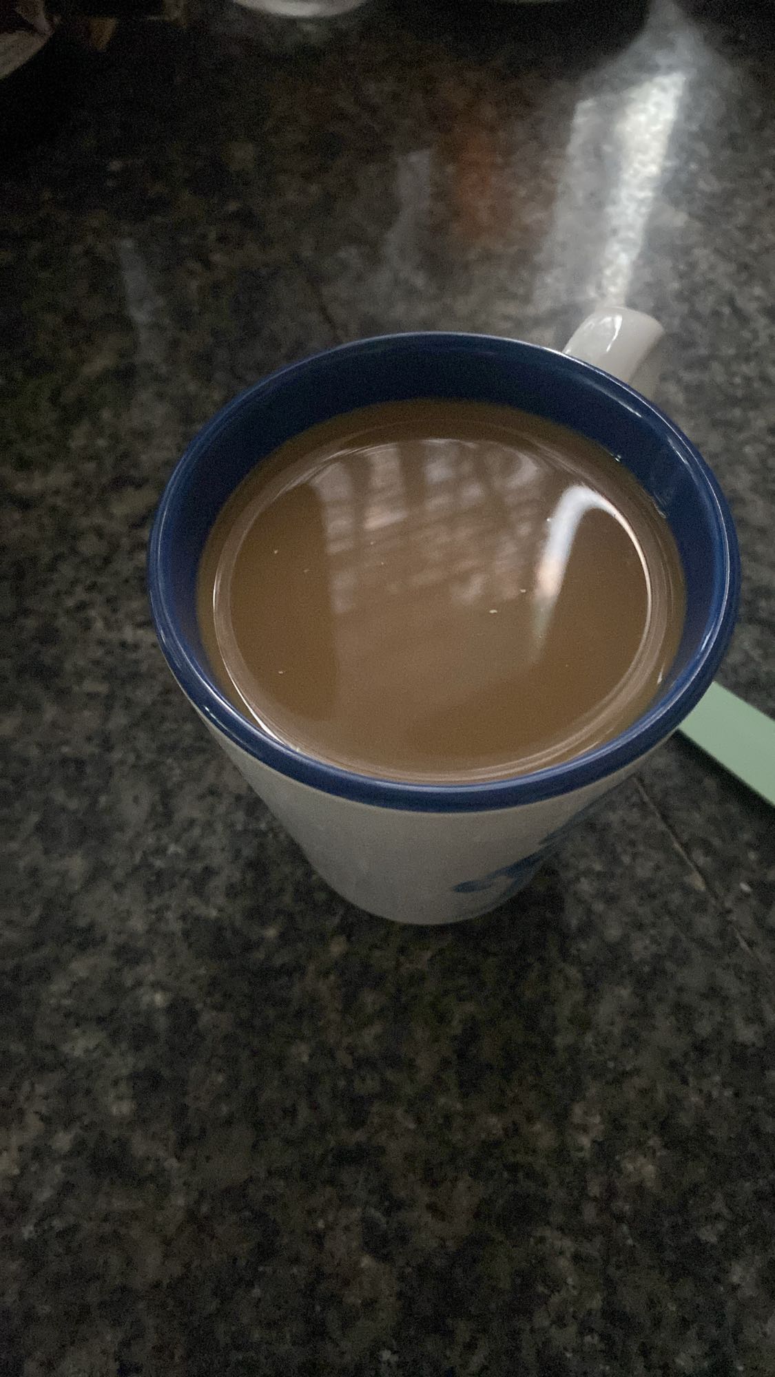 taza de café con leche