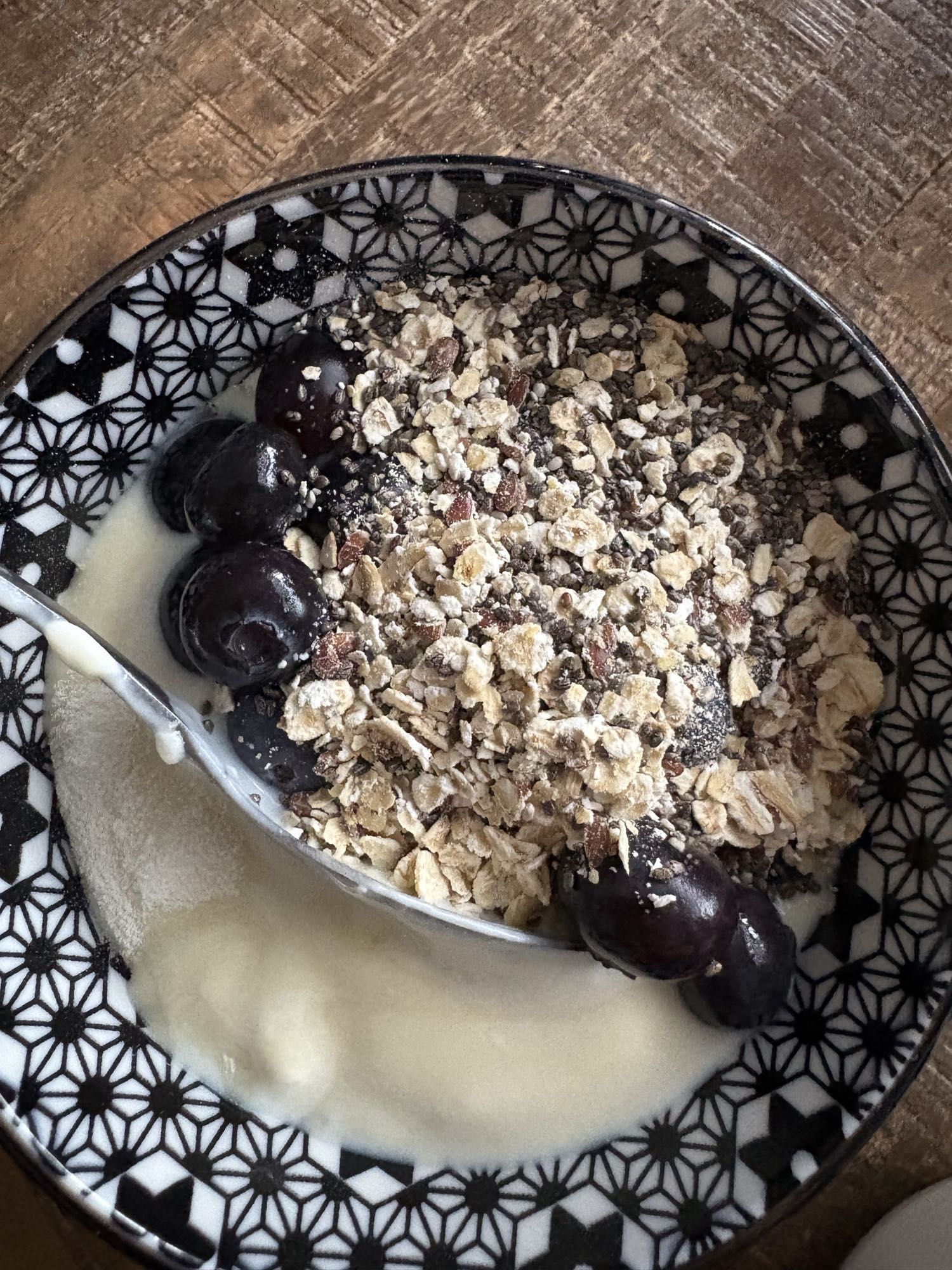 yoghurt met muesli