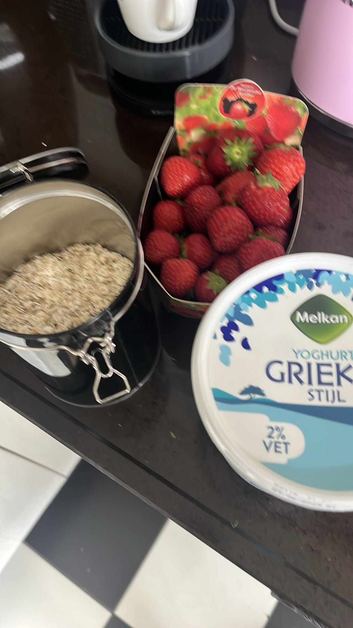 Griekse yoghurt ontbijt