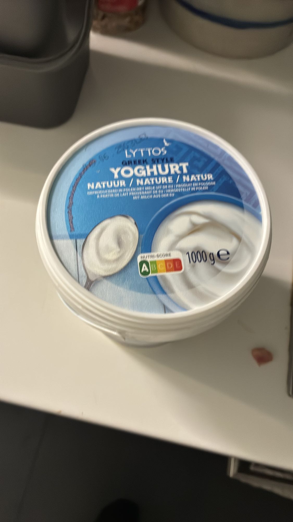 Griekse yoghurt natuur