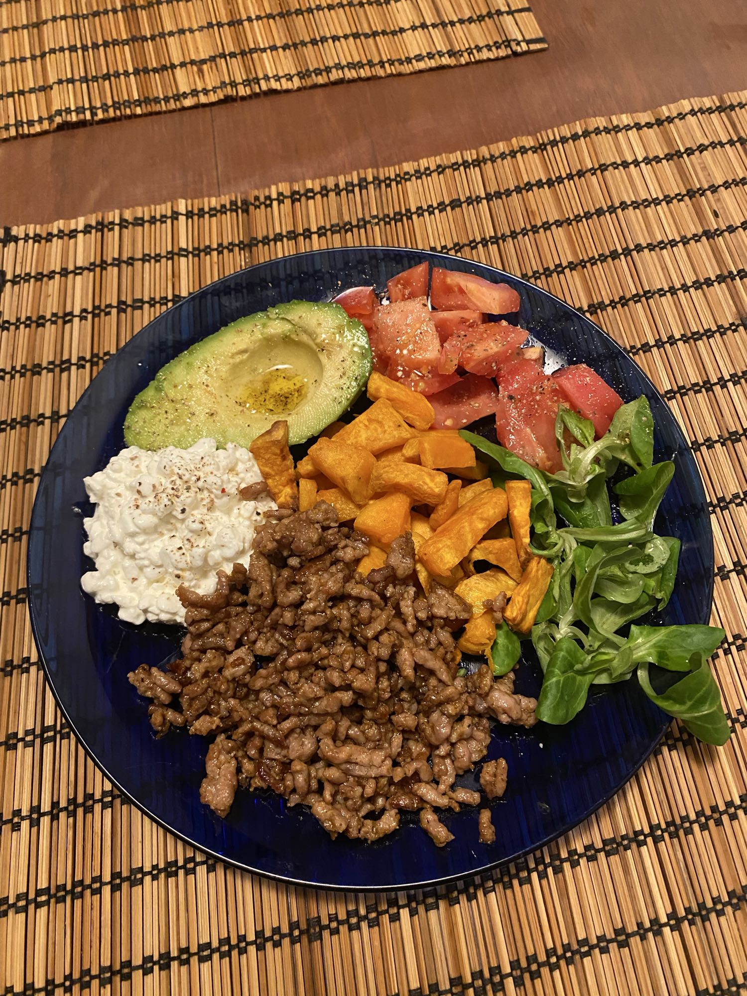 Beef Veggie Power Plate