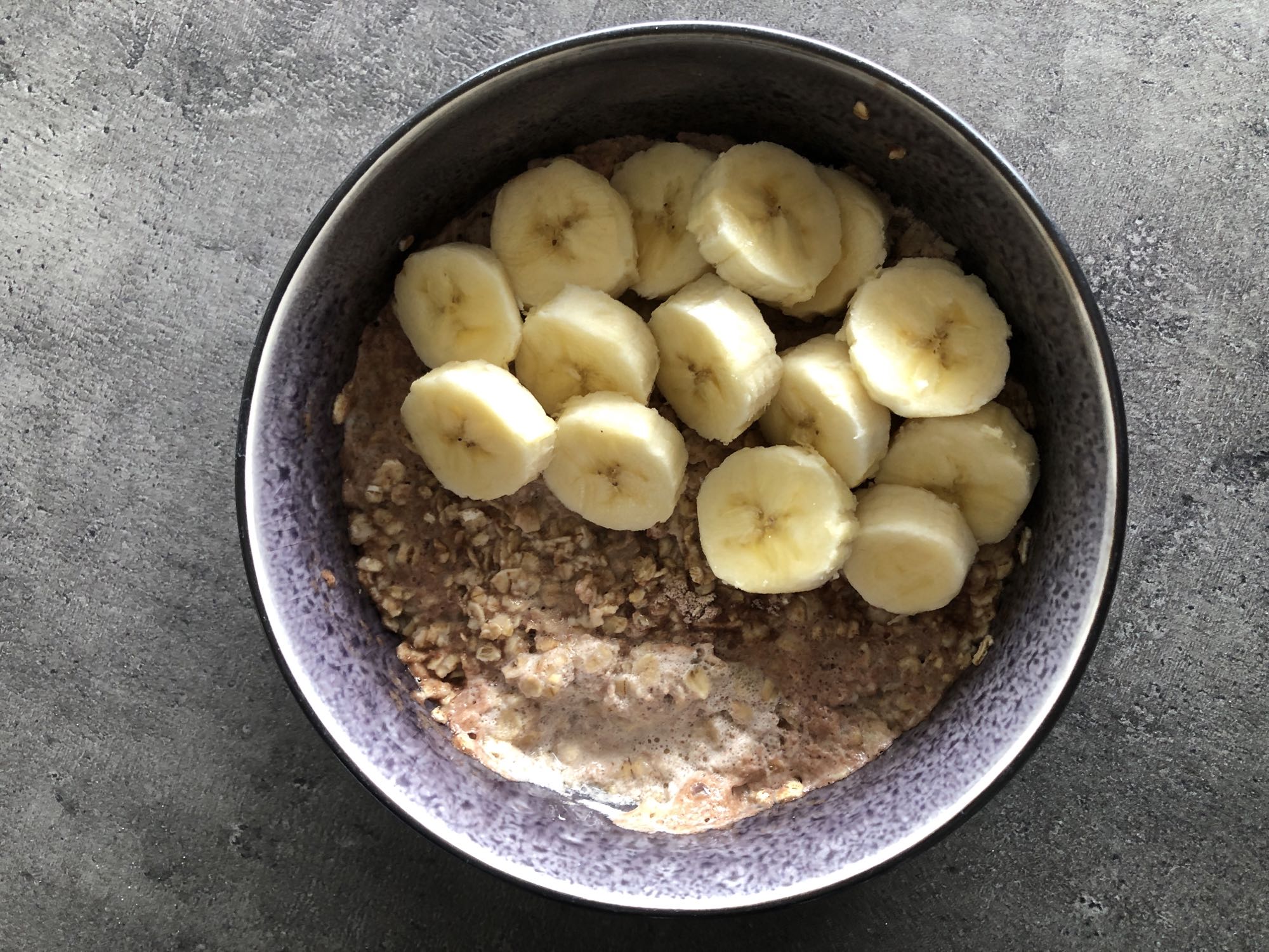 havermout met banaan