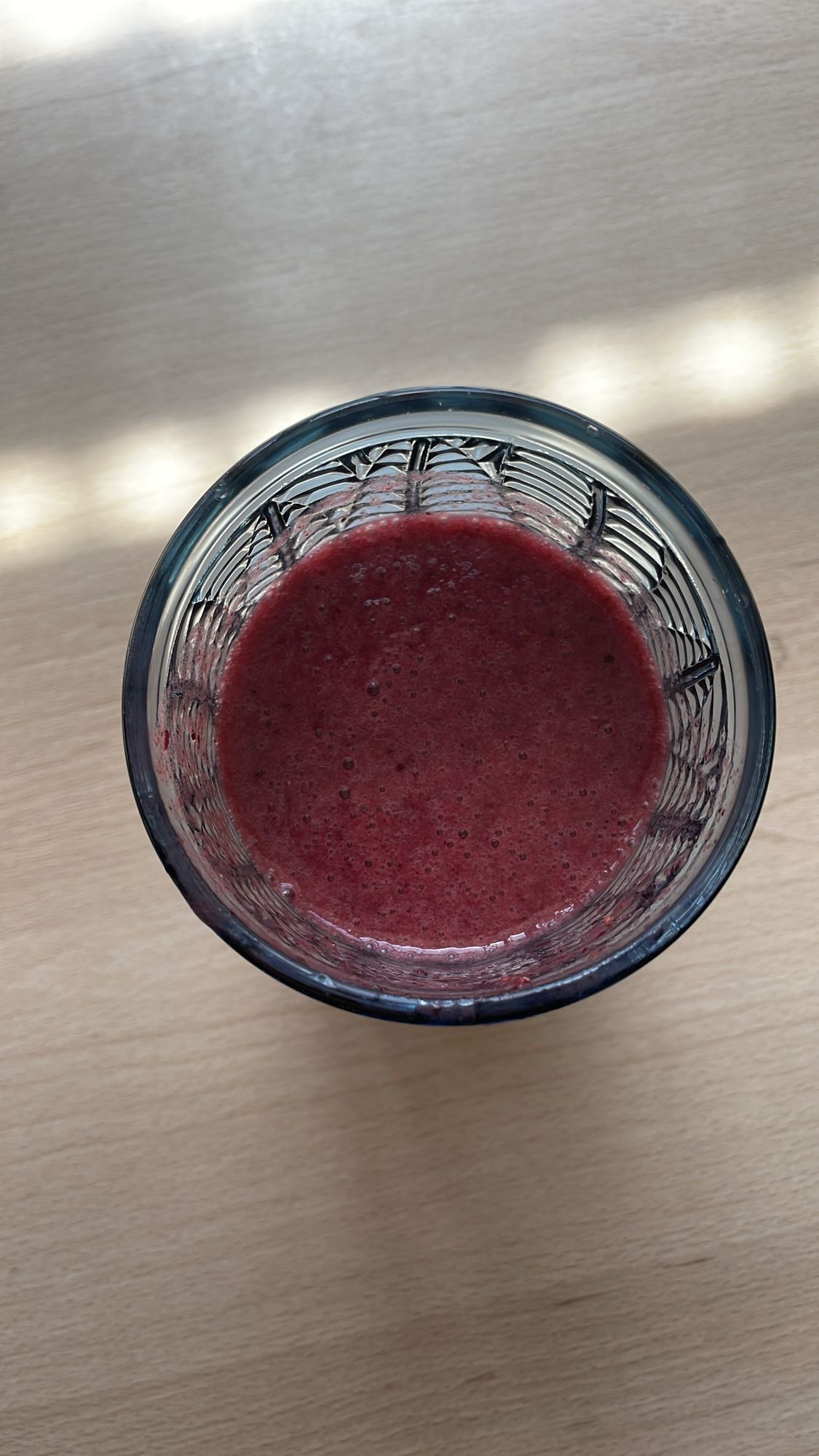 Berry fruit smoothie