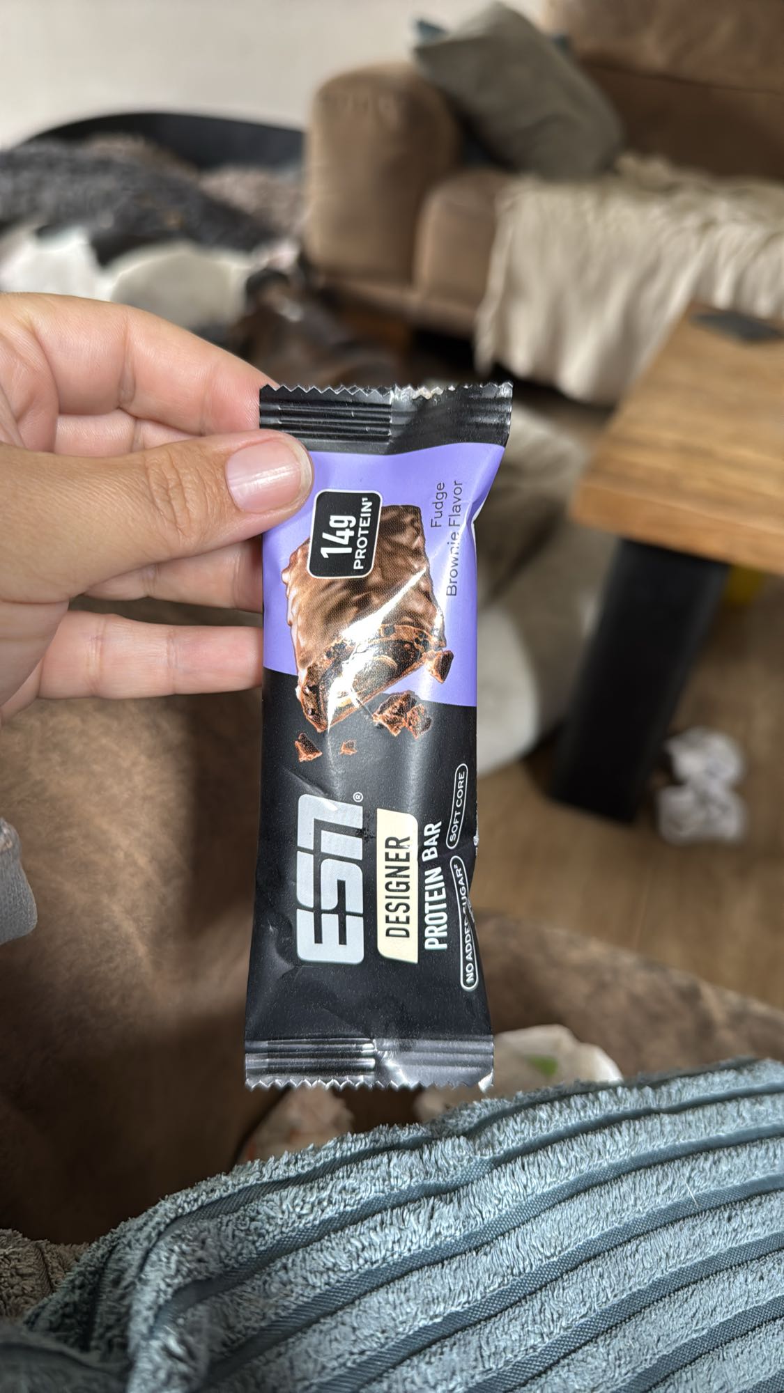 Proteinriegel Fudge Brownie