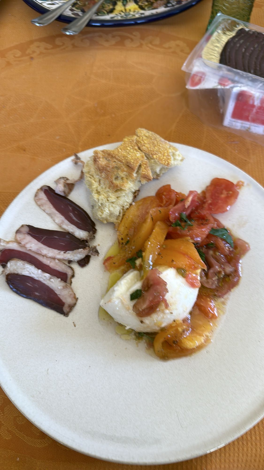 assiette méditerranéenne