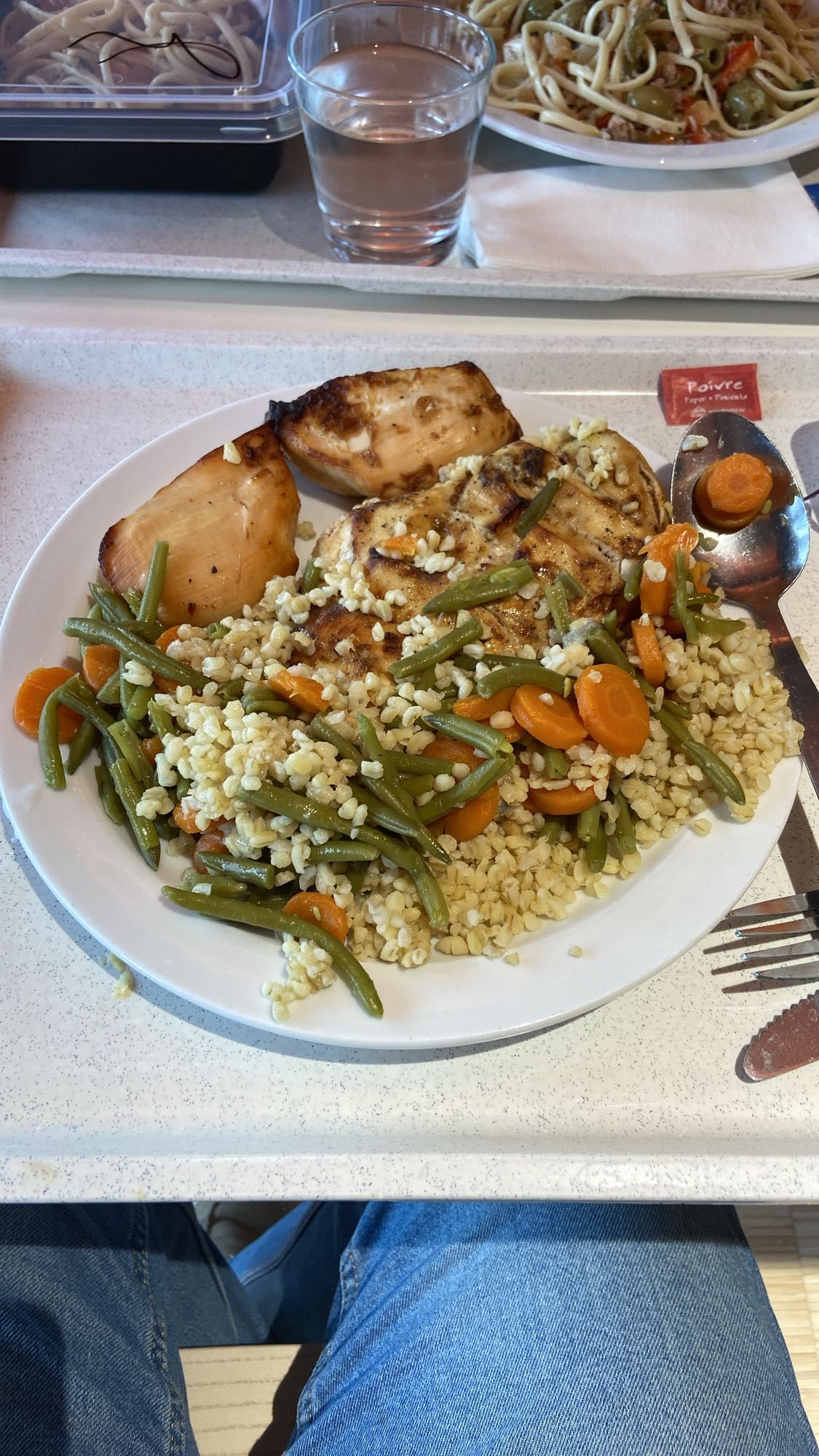 Grilled Chicken with Bulgur