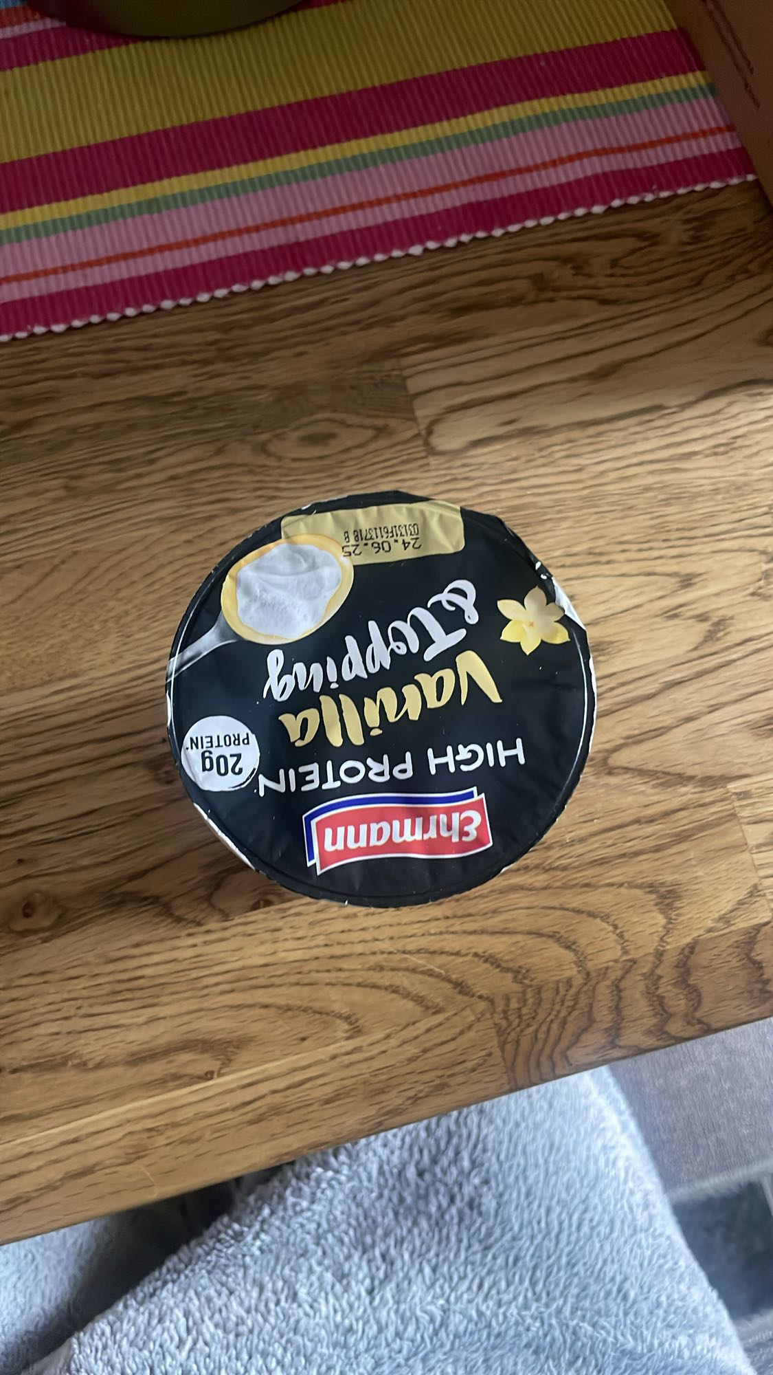 Vanille Eiweißdessert