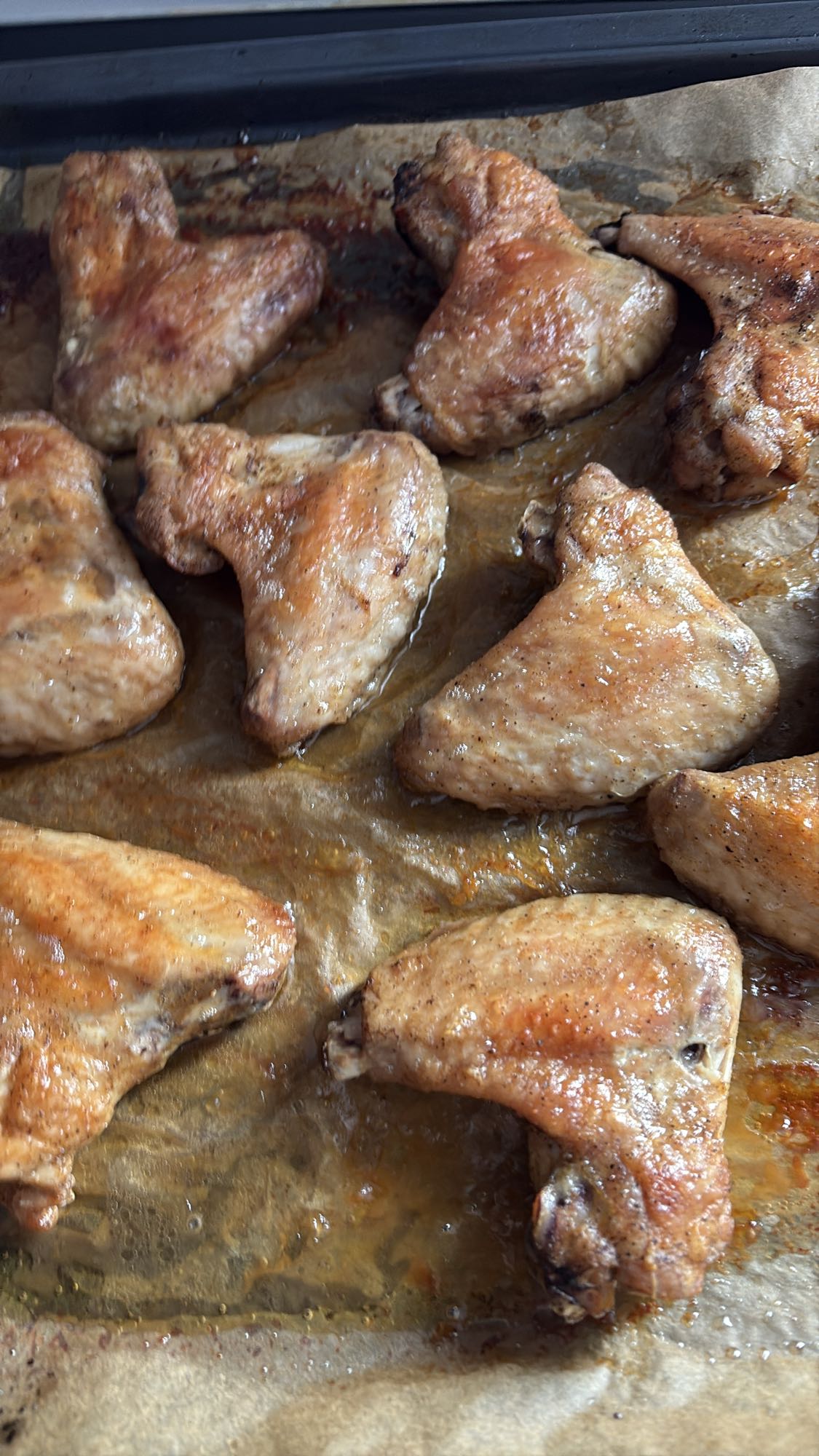 Aripi de pui la cuptor