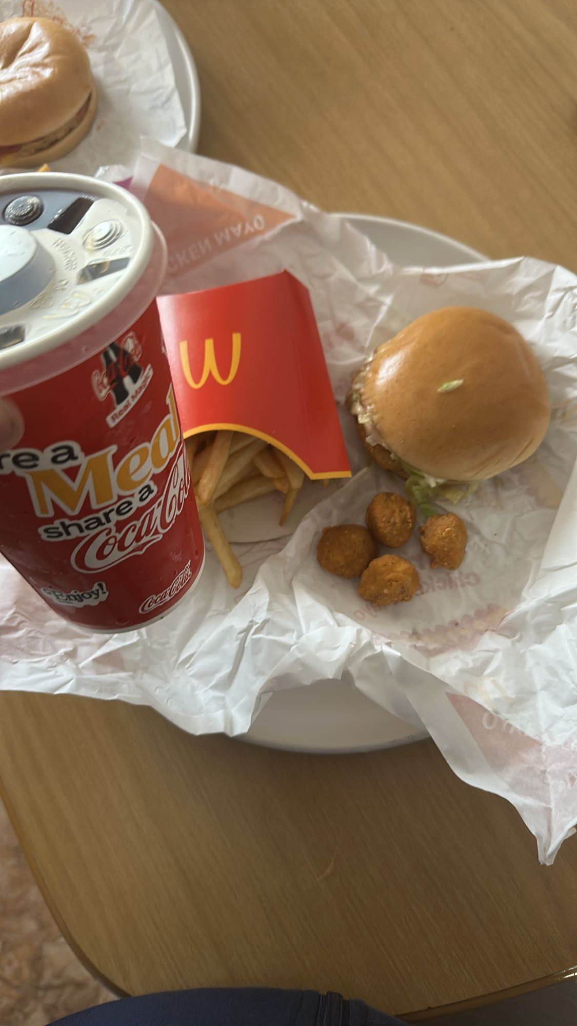 combo de hamburguesa