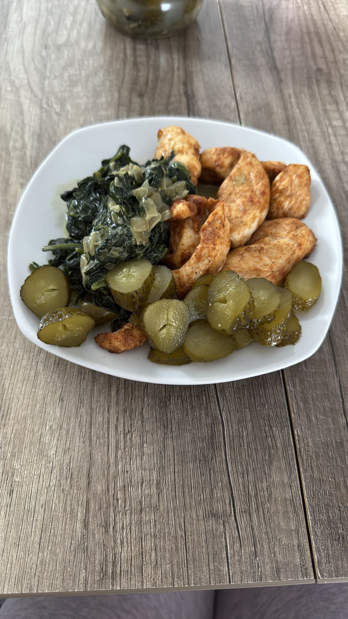 Kurczak ze szpinakiem