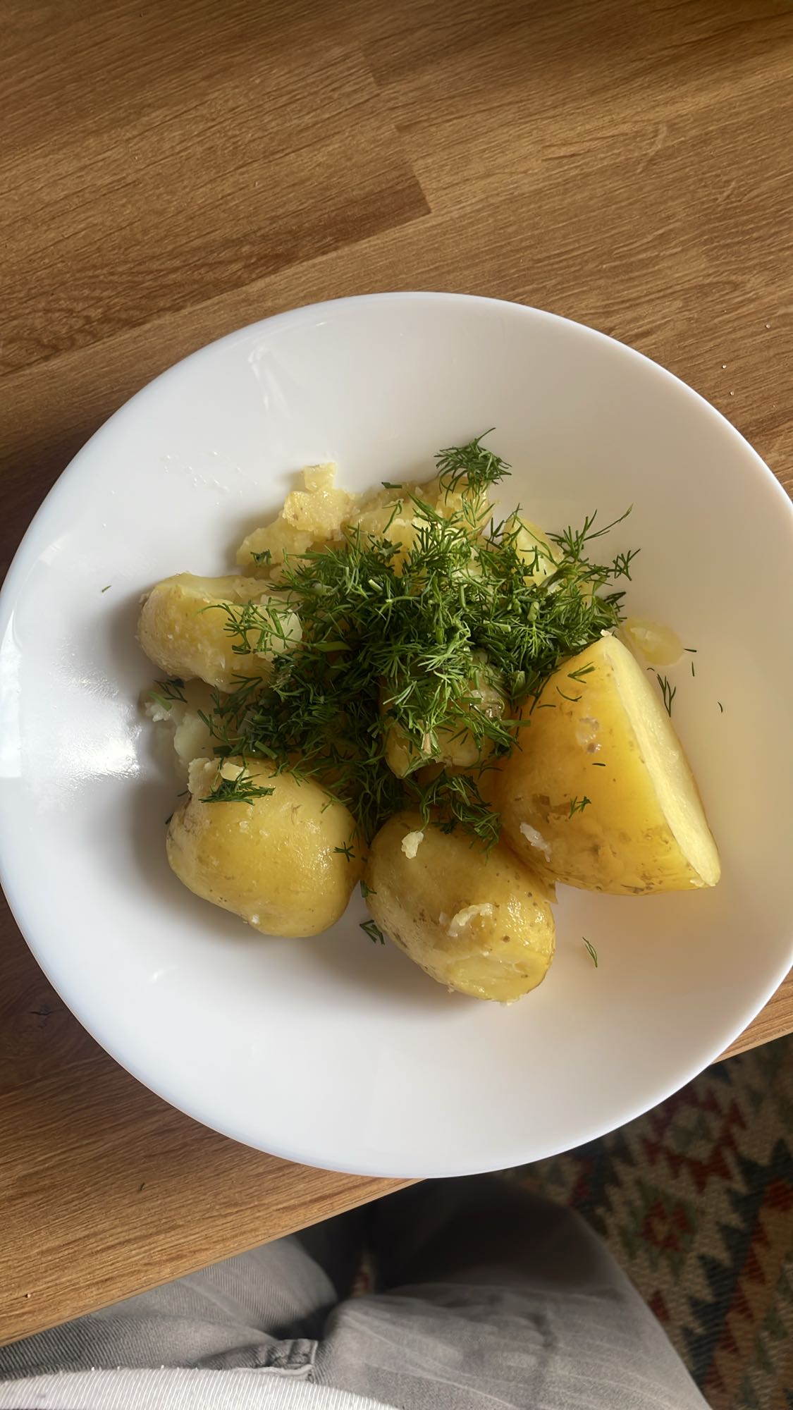 Ziemniaki z koperkiem