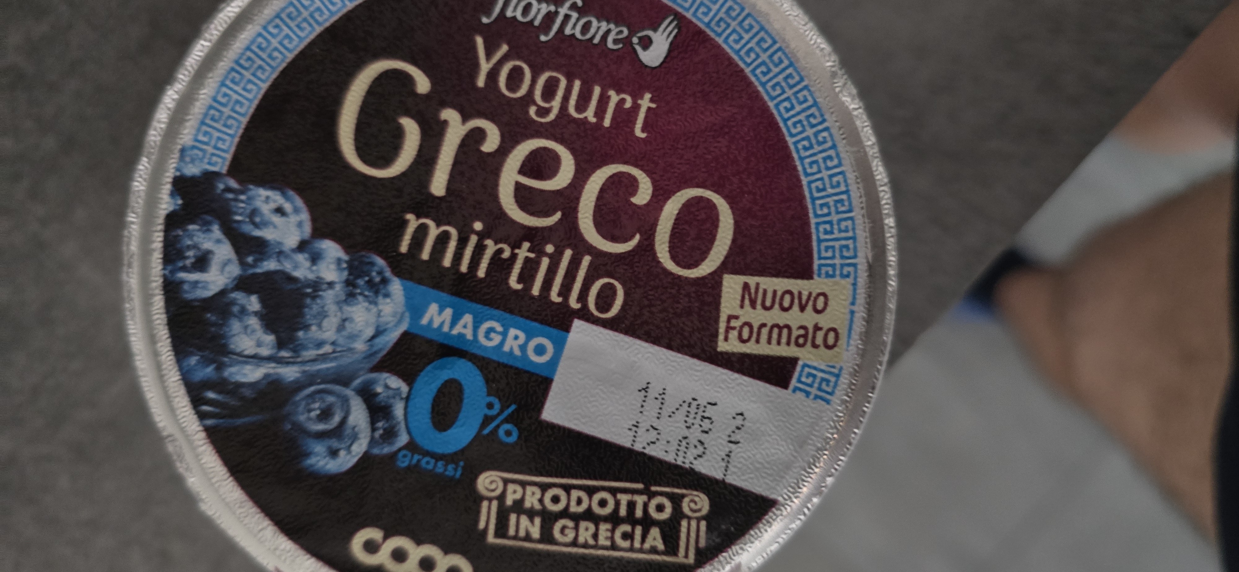 Blueberry Greek Yogurt