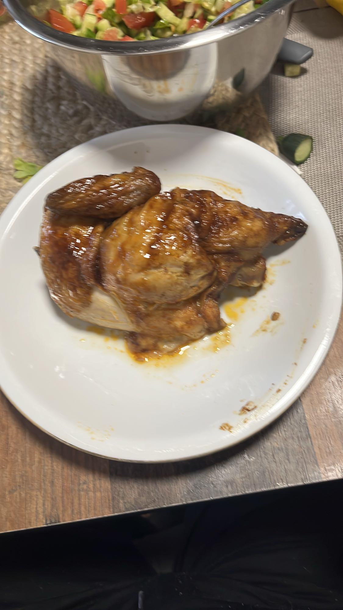 Gegrilltes Hähnchen