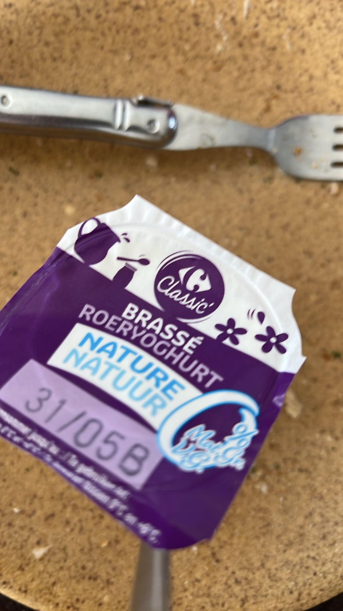 yaourt nature brassé