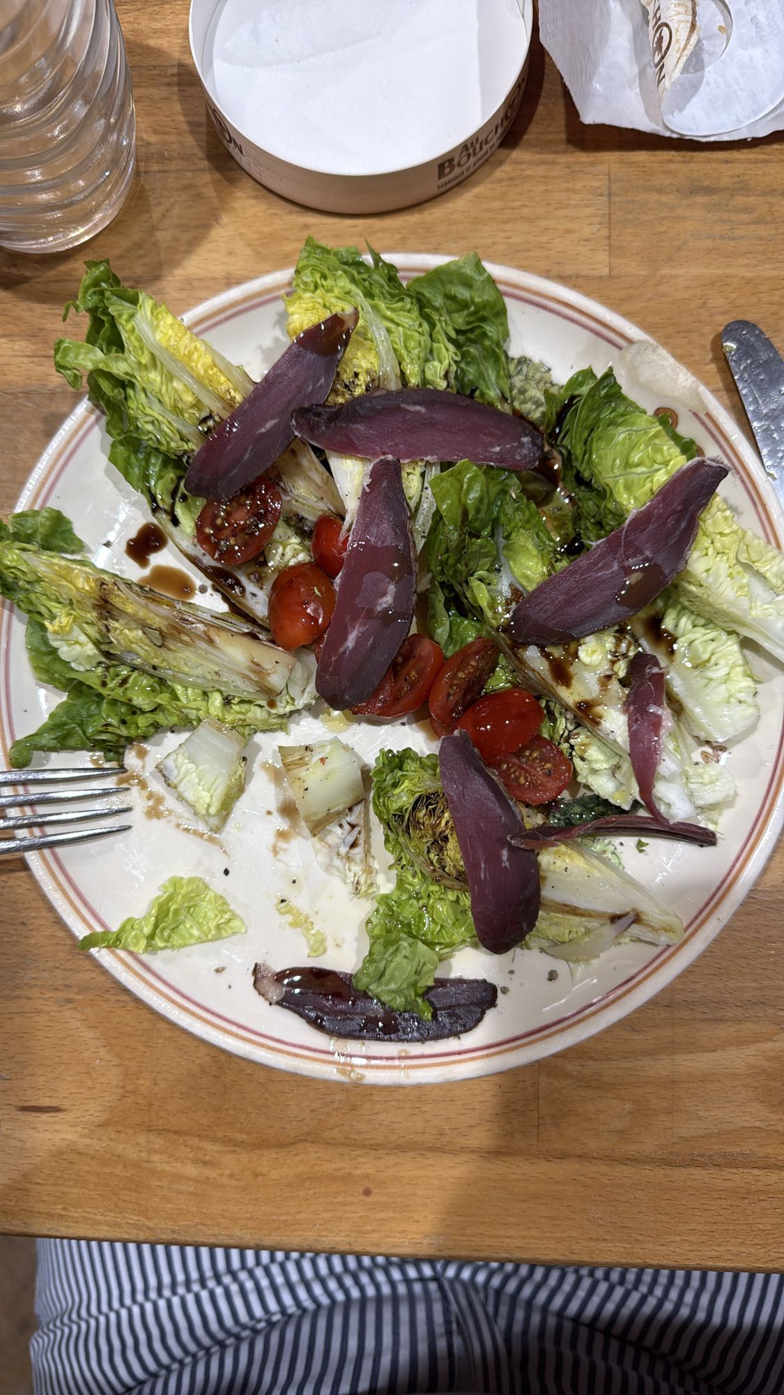 Salade de magret fumé