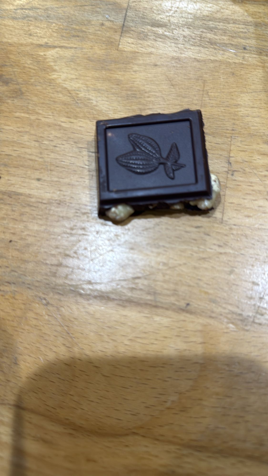 chocolat noir croquant