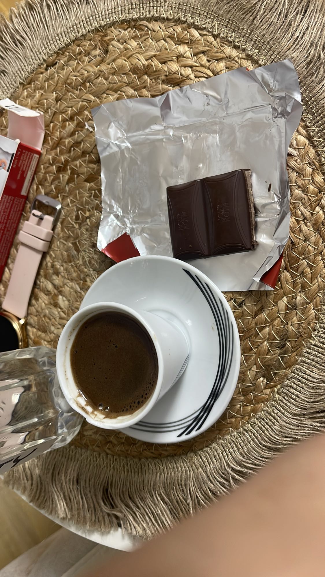 قهوة مع شوكولاتة