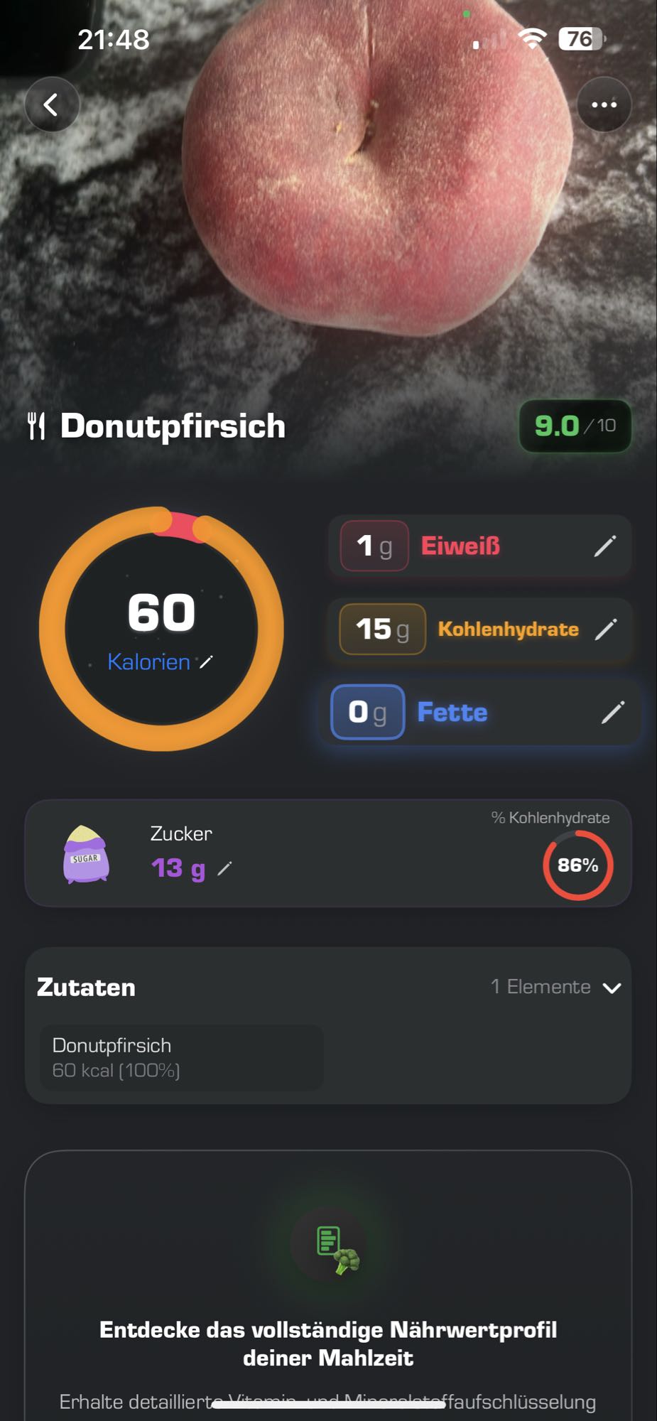 Donutpfirsich