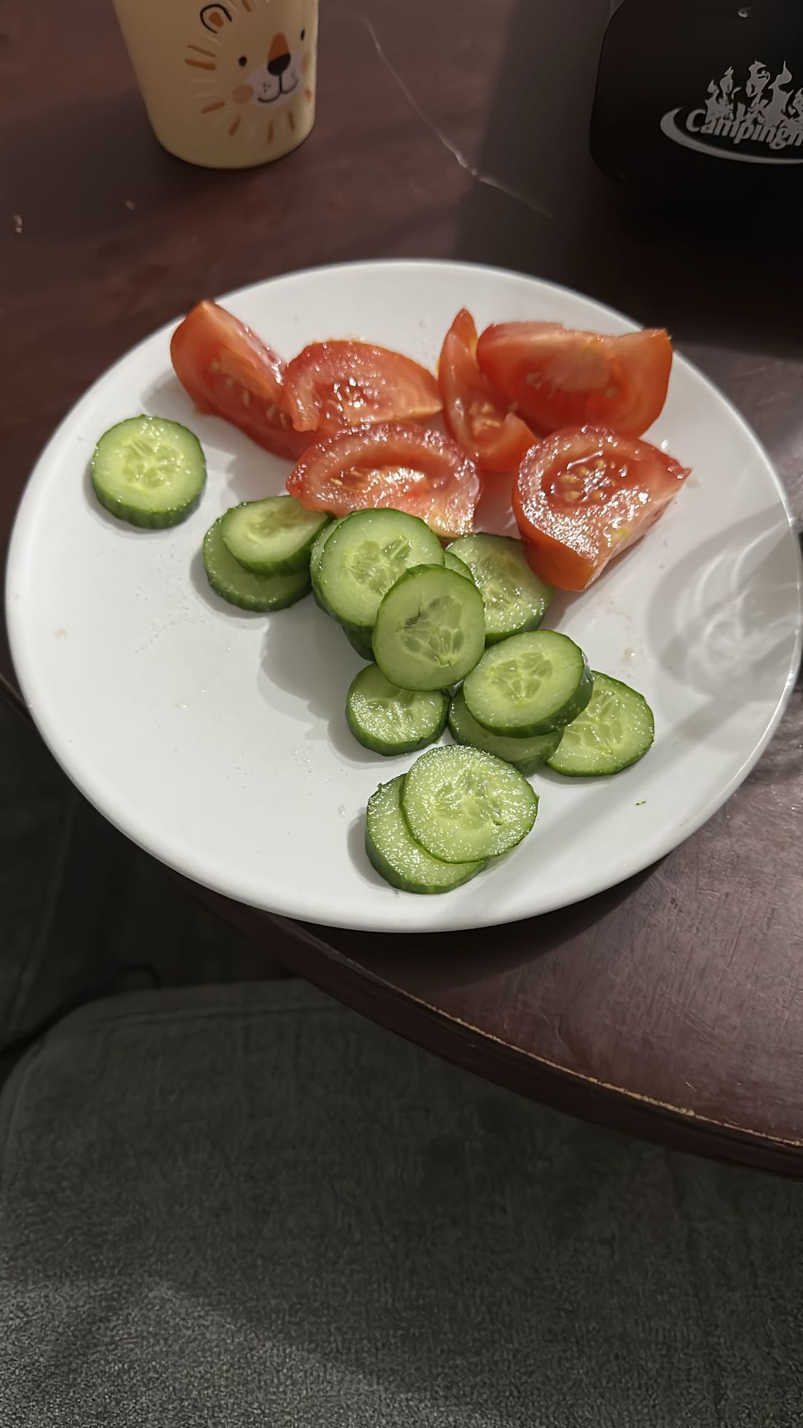 Tomaten-Gurken-Salat