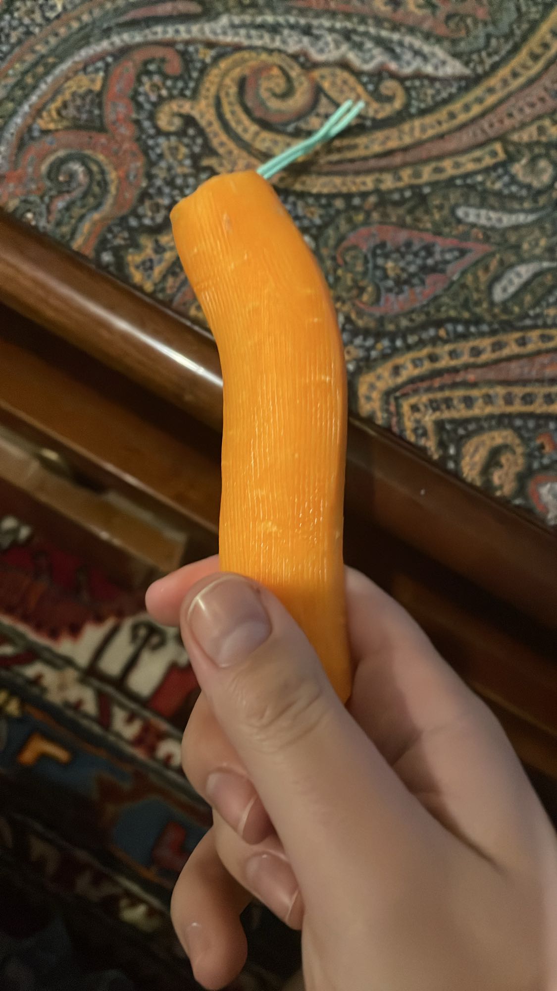 Raw carrot snack