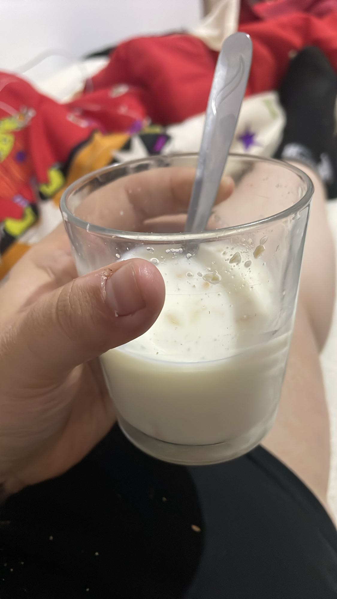 vaso de leche